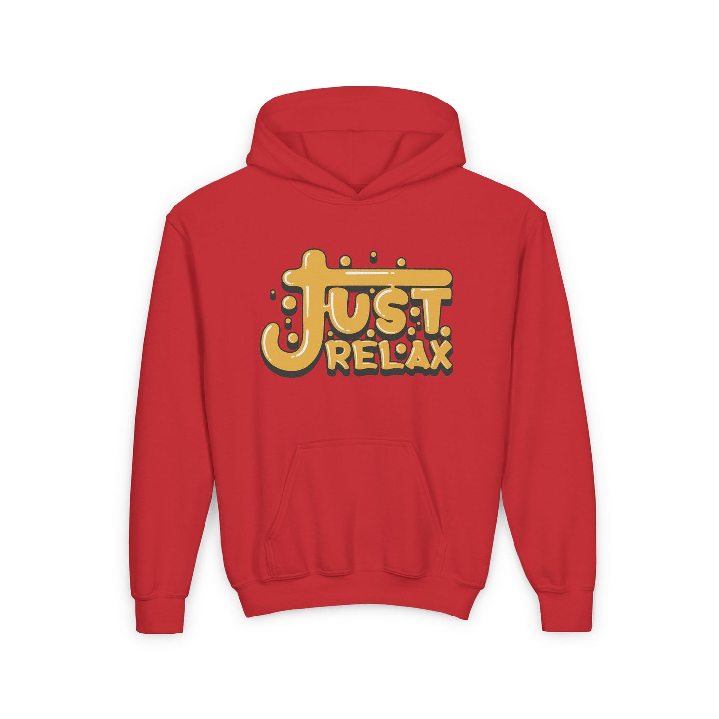 Just Relax Youth Heavy Blend Hooded Sweatshirt