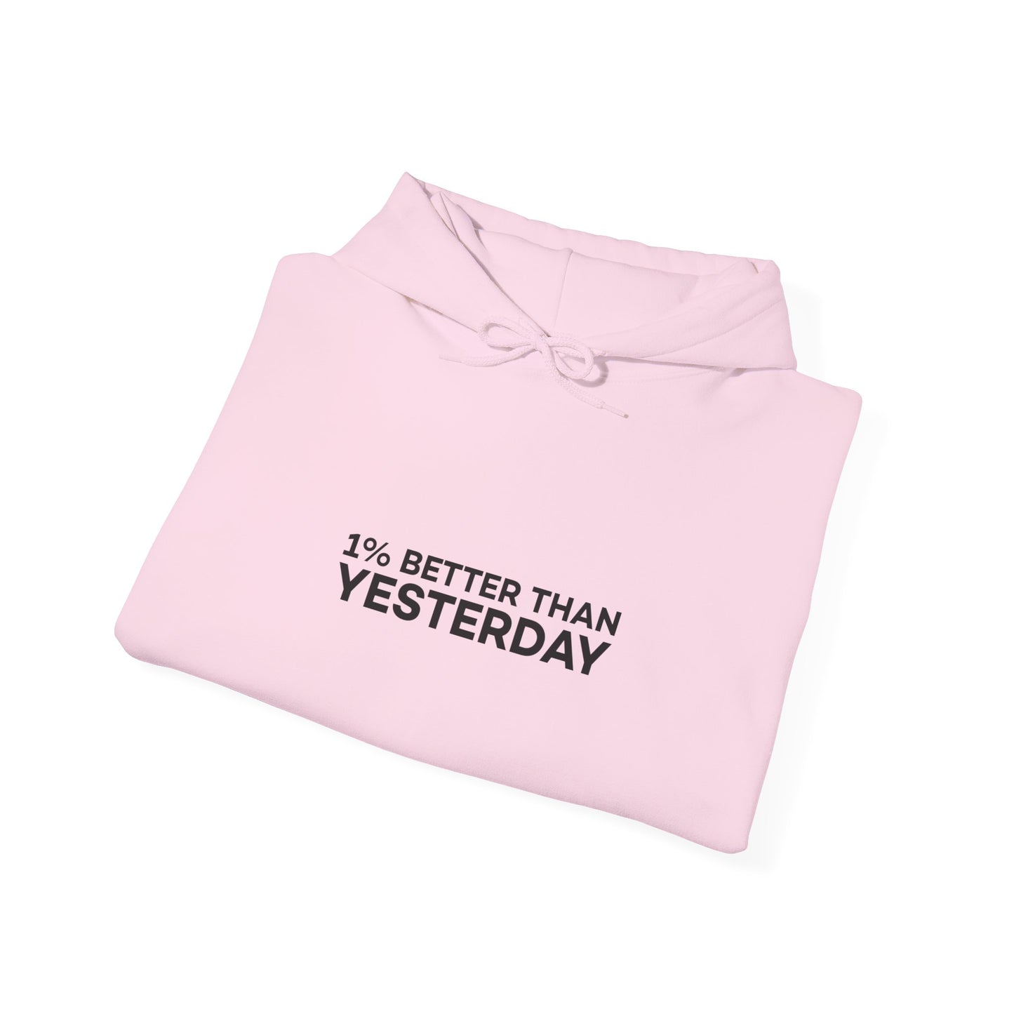1% Better Than Yesterday Unisex Heavy Blend™ Hooded Sweatshirt