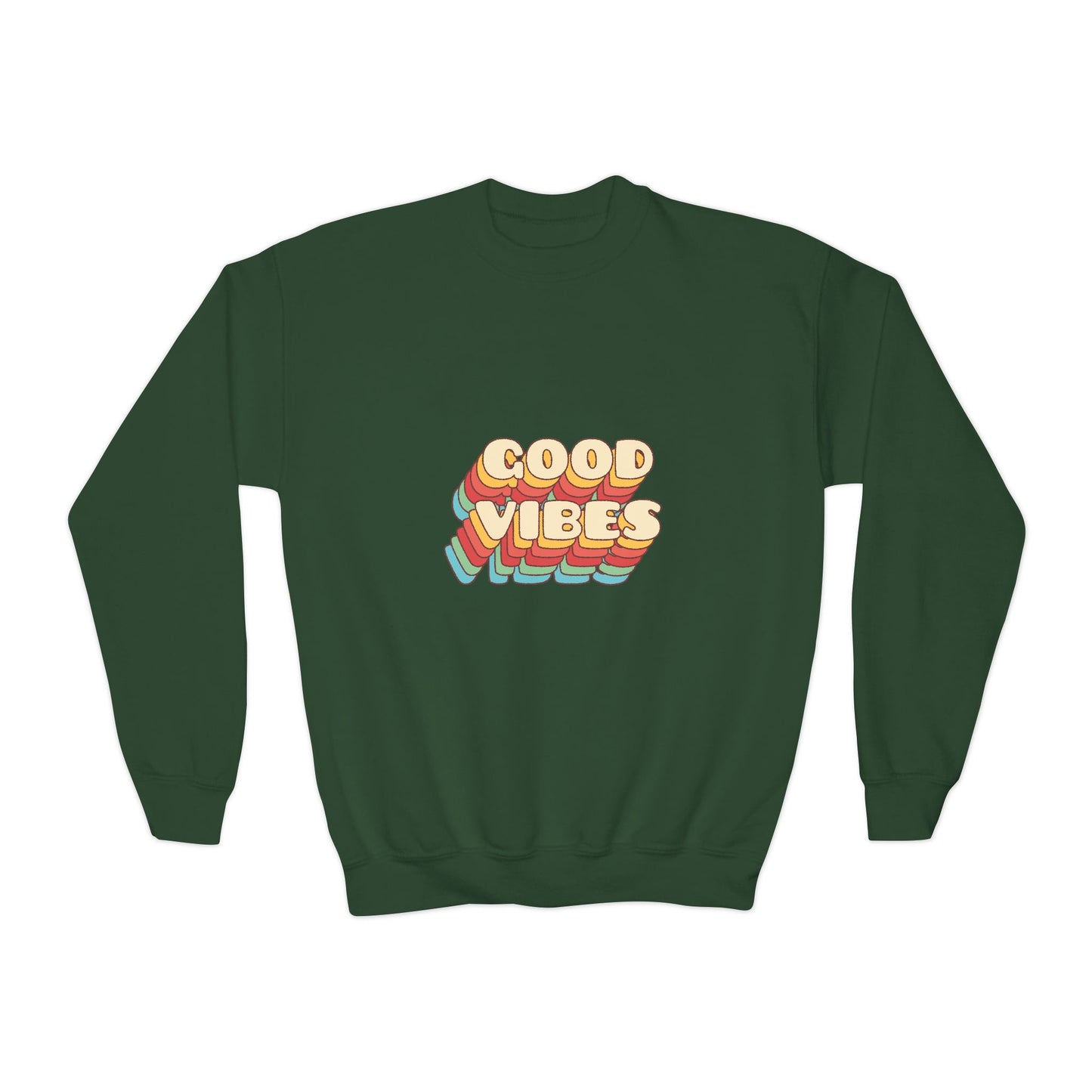 Good Vibes Youth Crewneck Sweatshirt