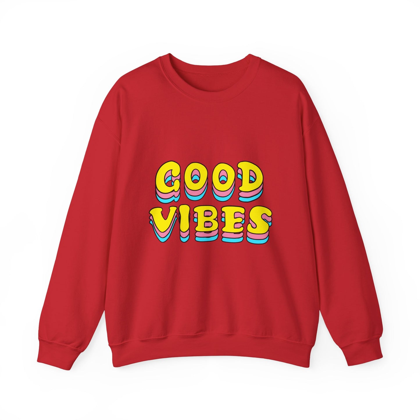 Good Vibes Unisex Heavy Blend™ Crewneck Sweatshirt