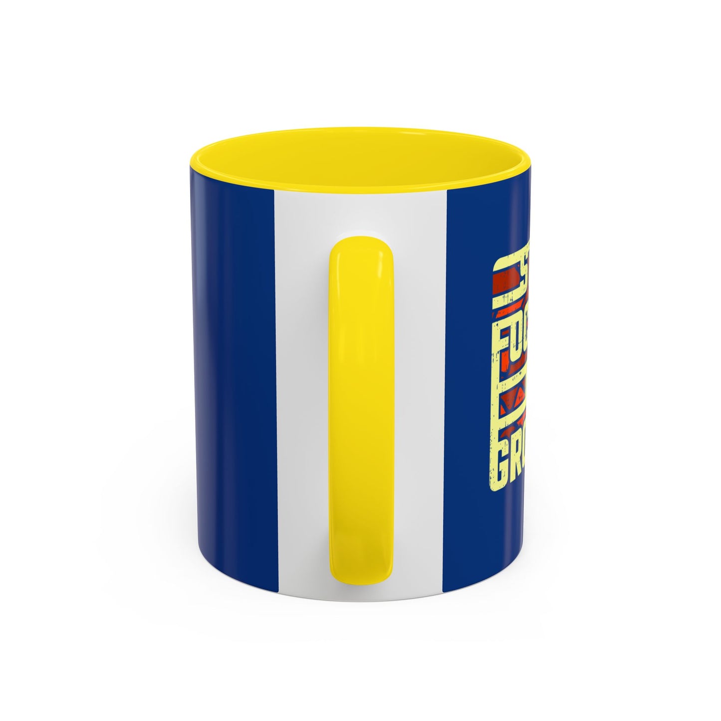 Stay Focused On Growth Accent Coffee Mug (11, 15oz)