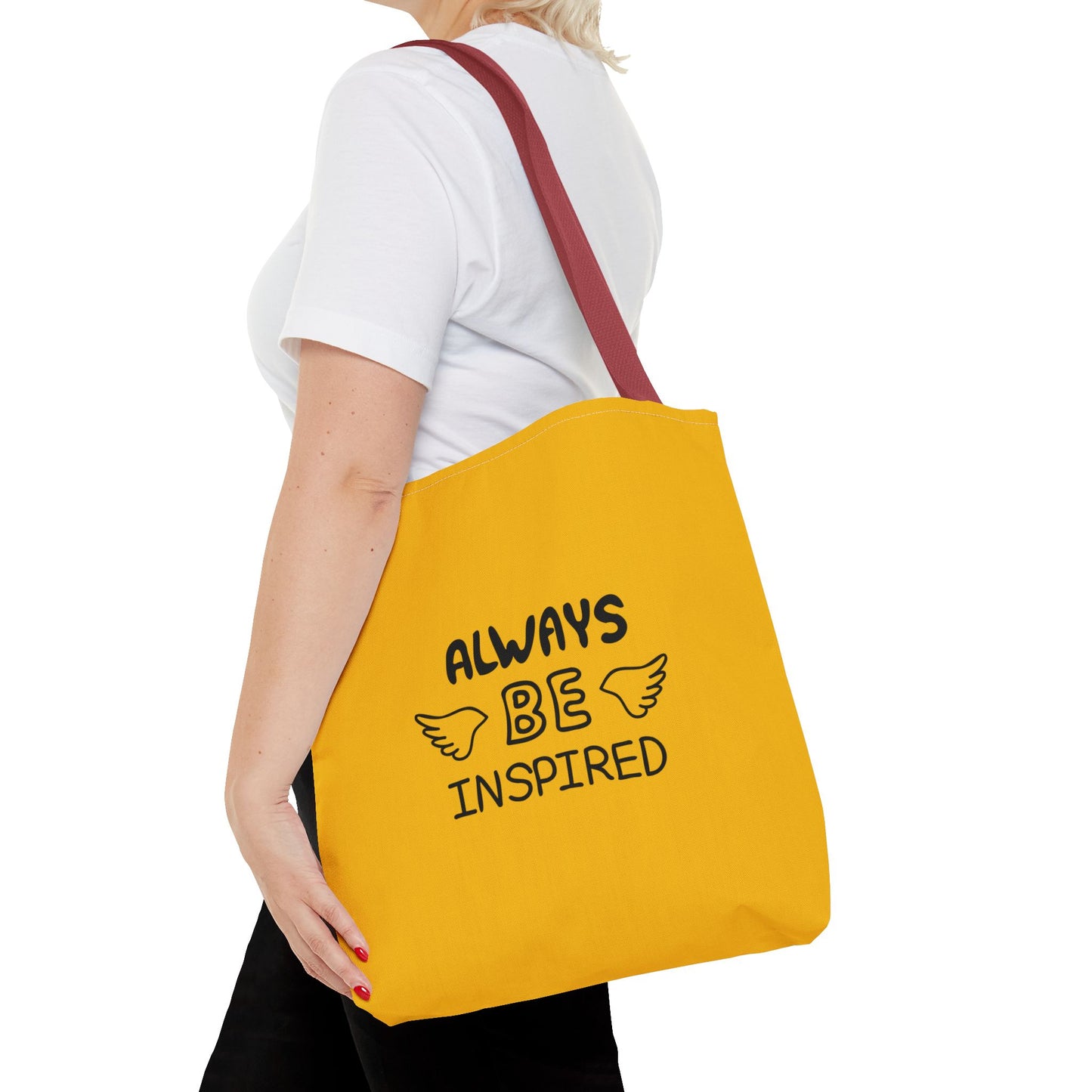 Always Be Inspired Tote Bag (AOP)