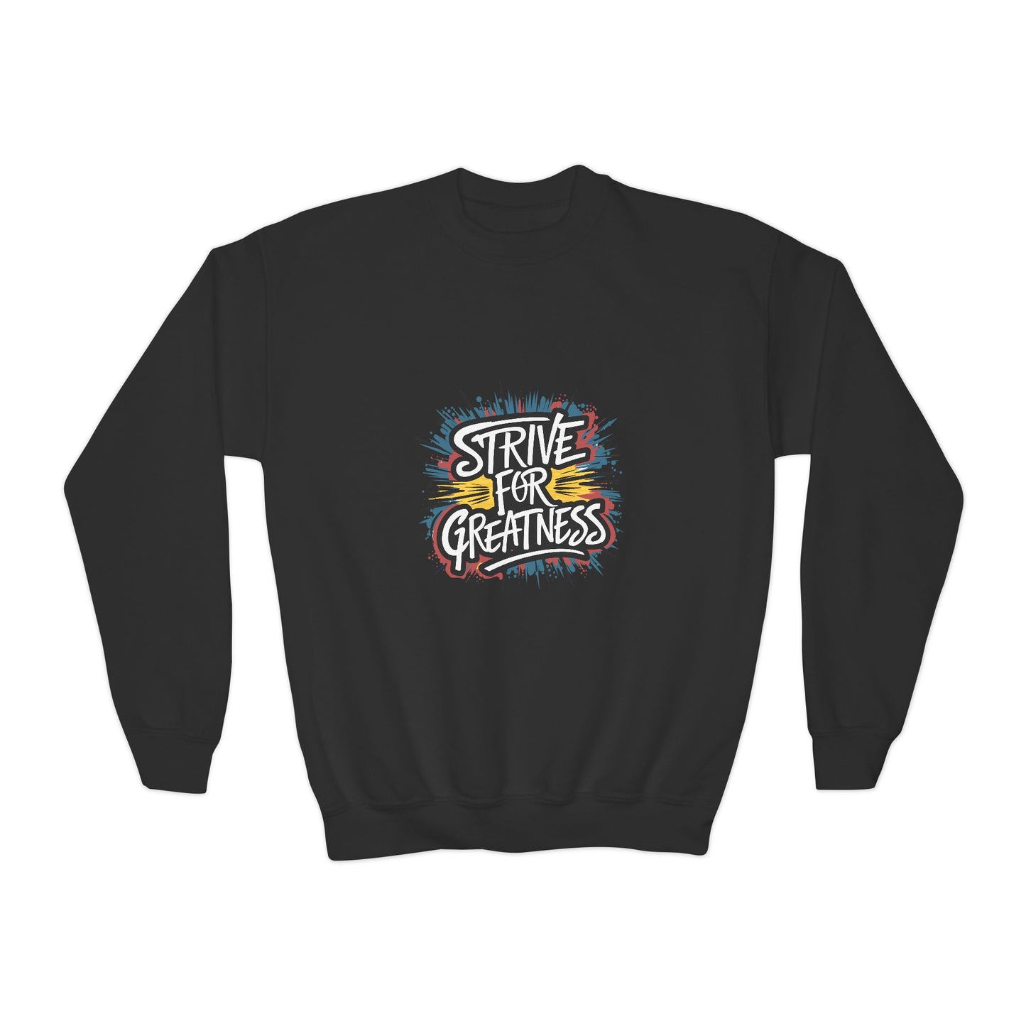 Strive For Greatness Youth Crewneck Sweatshirt