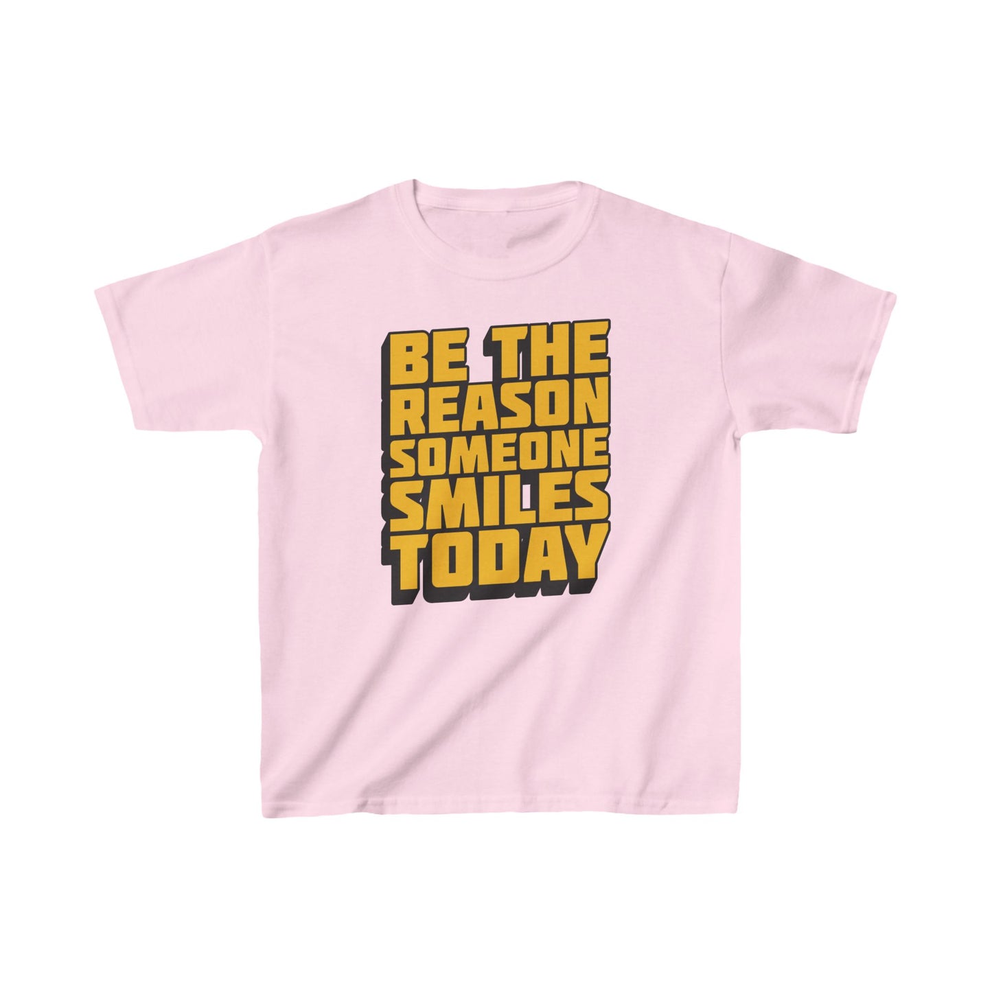 Be The Reason Someone Smiles Today Kids Heavy Cotton™ Tee