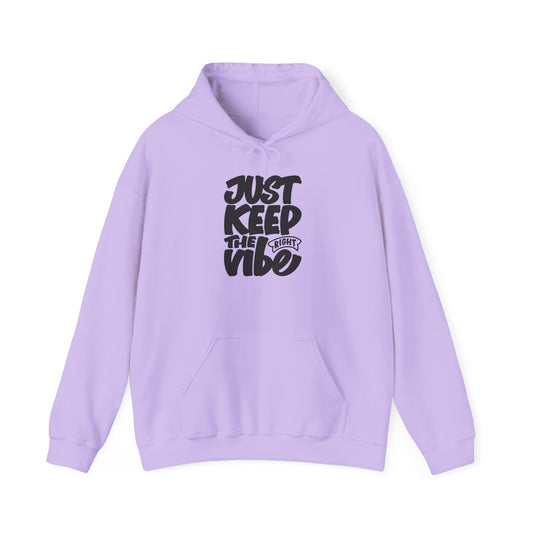 Just Keep The Right Vibe Unisex Heavy Blend™ Hooded Sweatshirt