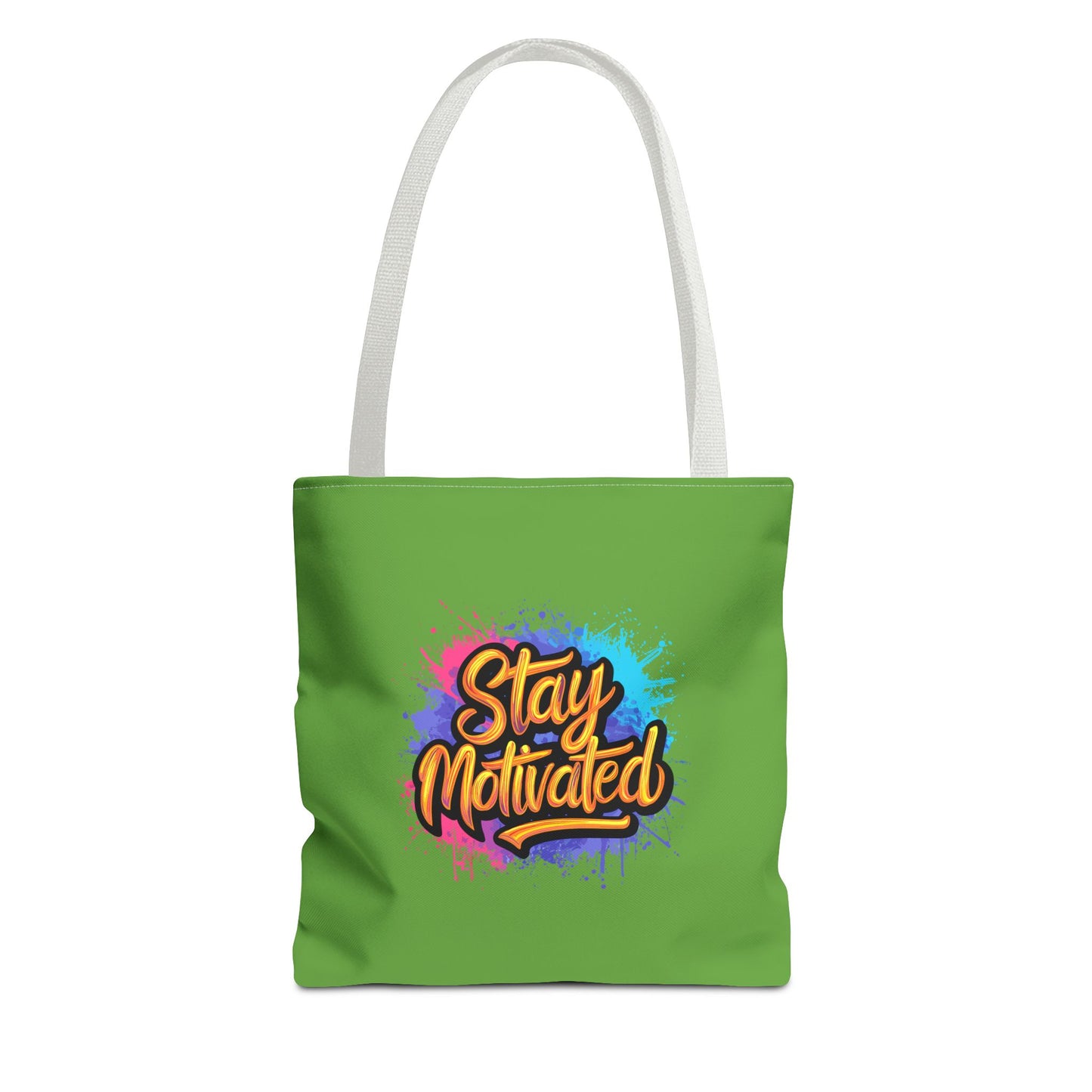 Stay Motivated Tote Bag (AOP)