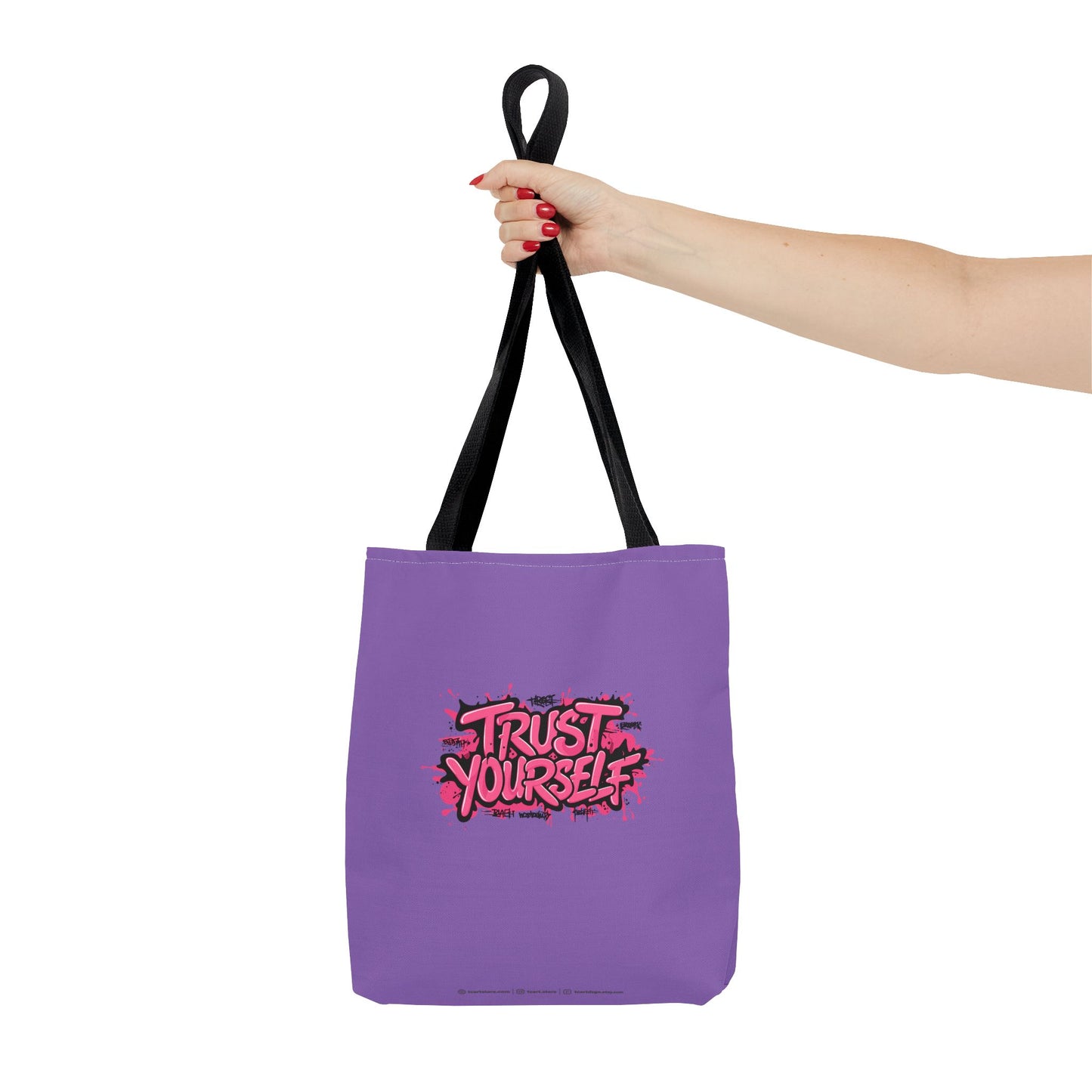 Trust Yourself Tote Bag (AOP)