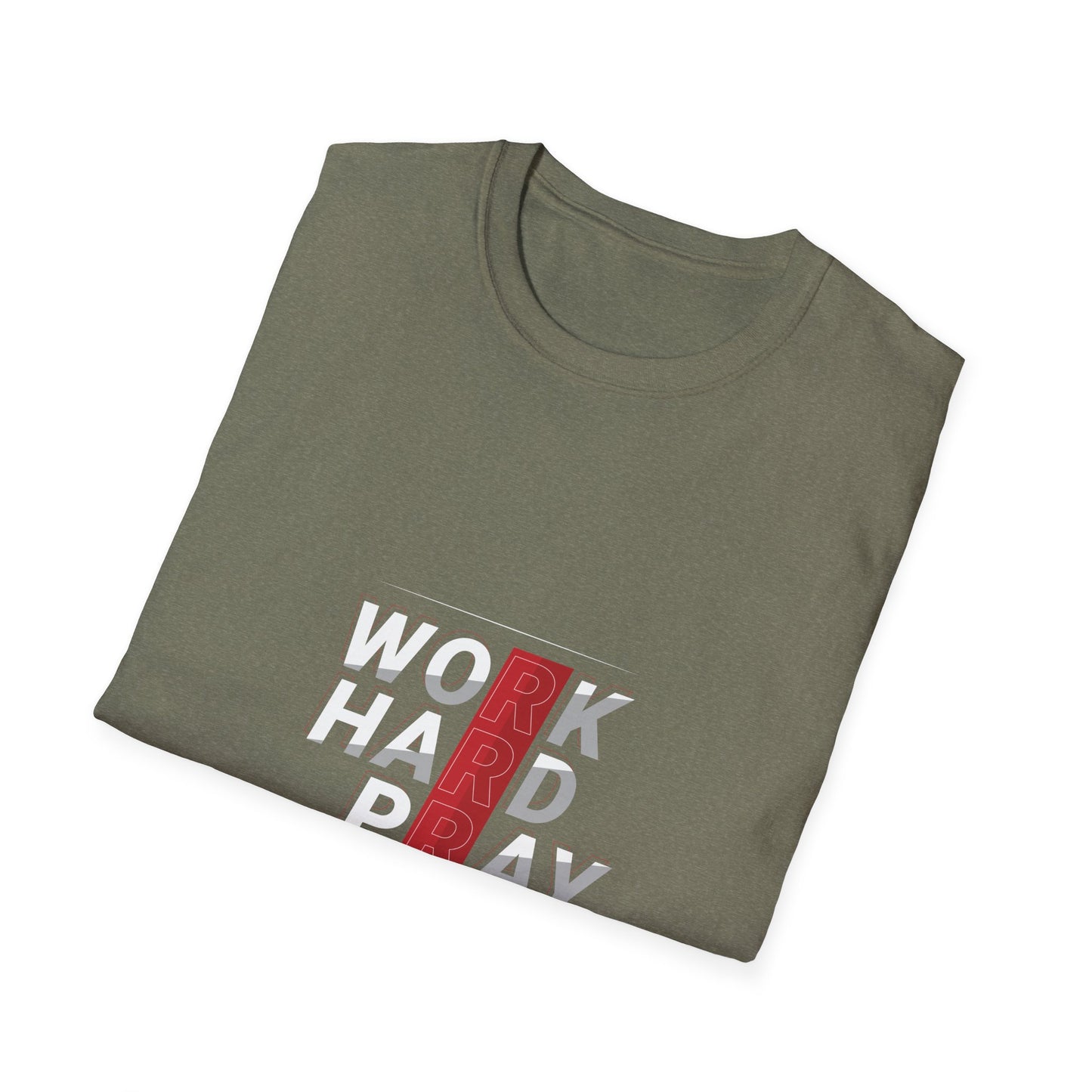 Work Hard Pray Hard Unisex Softstyle T-Shirt