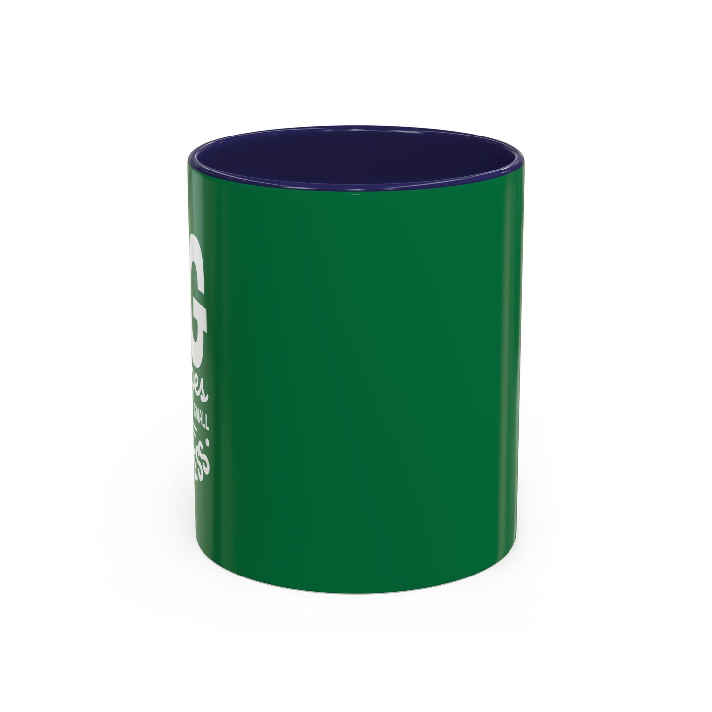 Big Changes Start From Small Progress Accent Coffee Mug (11, 15oz)