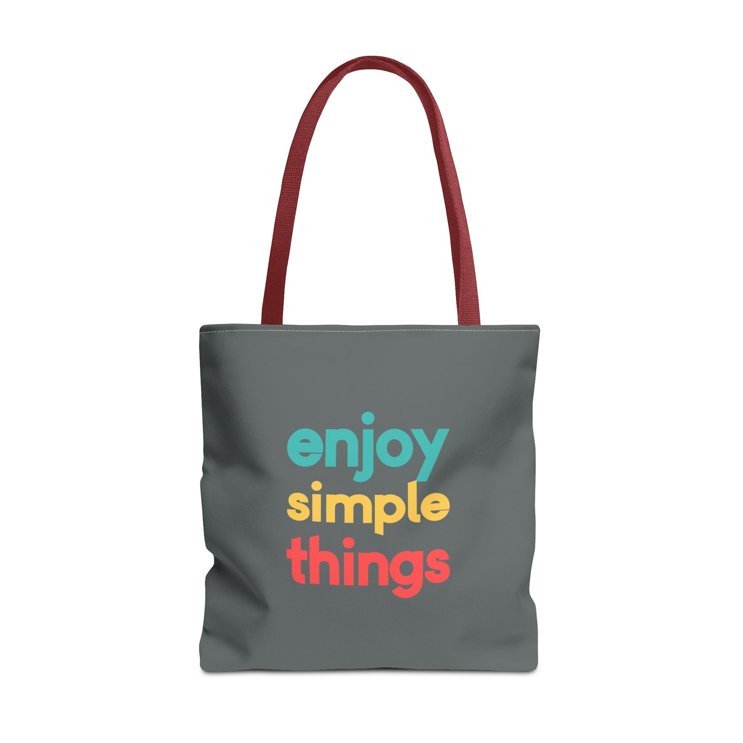 Enjoy Simple Things Tote Bag (AOP)