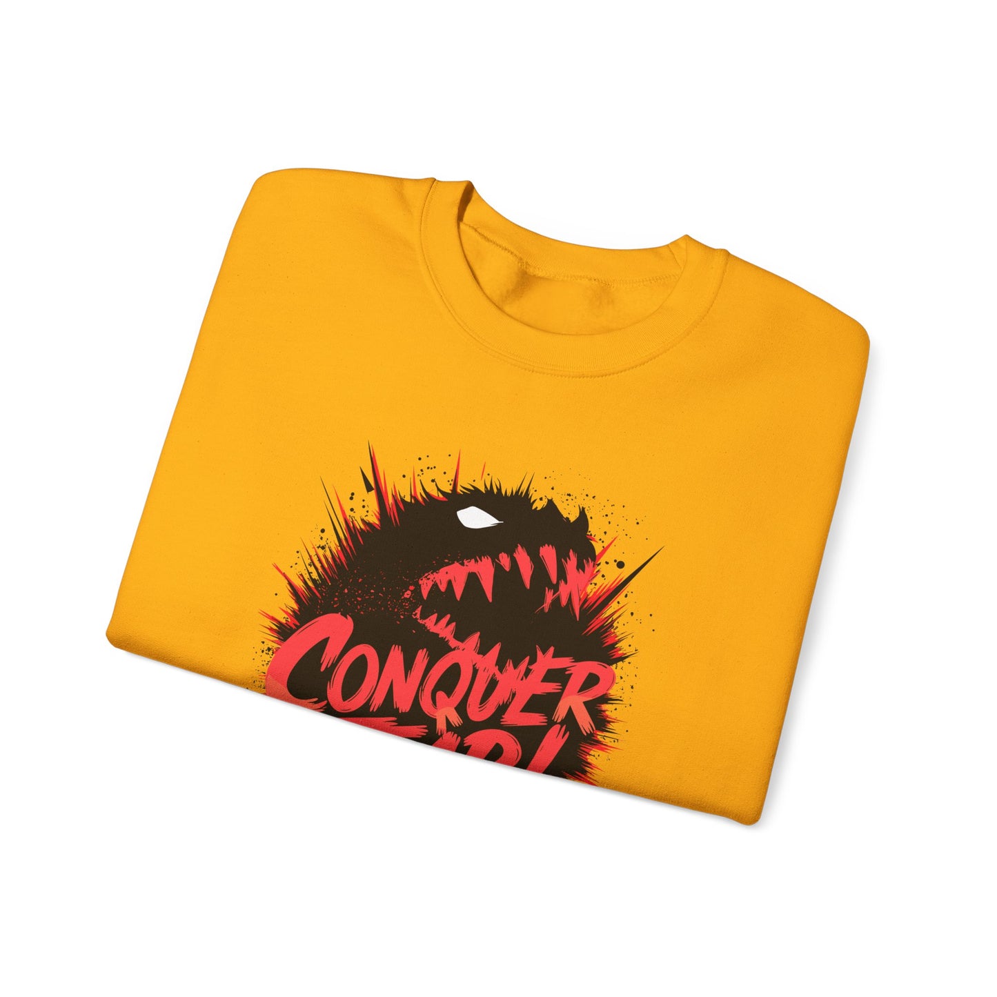 Conquer Fear! Unisex Heavy Blend™ Crewneck Sweatshirt