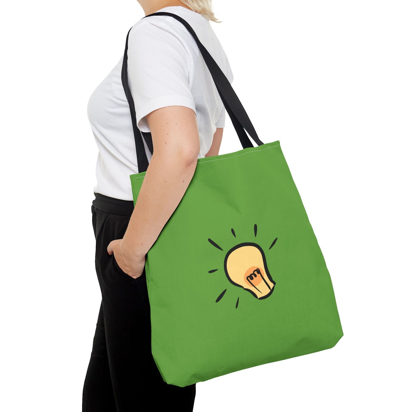 Inspire Idea Bulb Tote Bag (AOP)