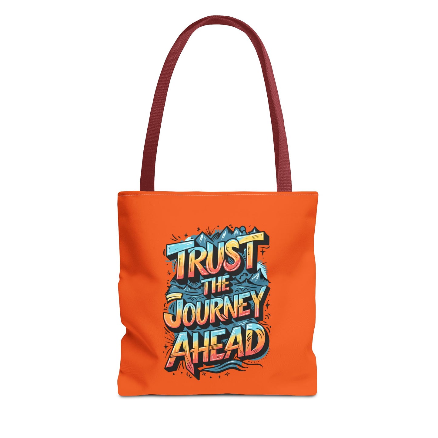 Trust The Journey Ahead Tote Bag (AOP)