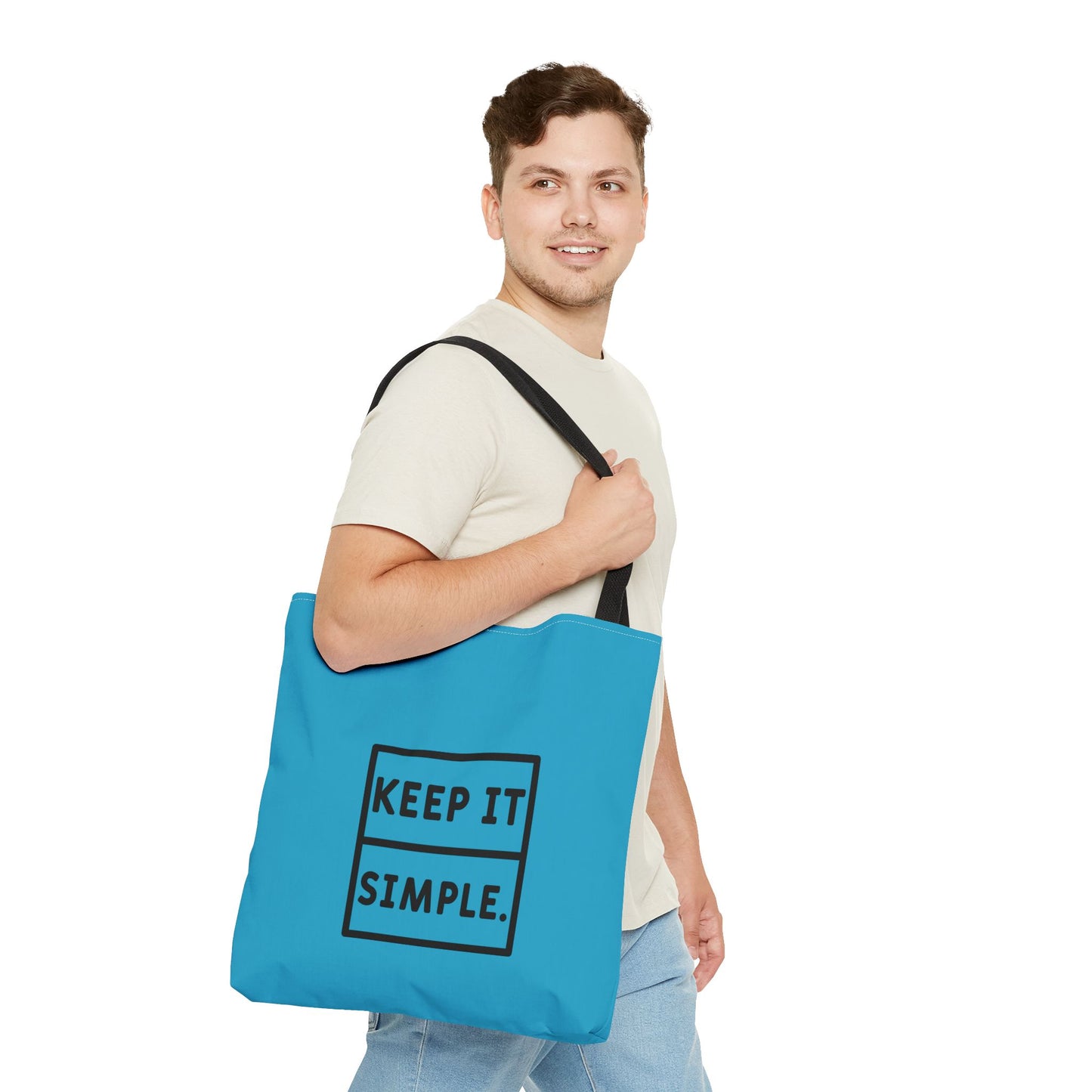 Keep It Simple Tote Bag (AOP)