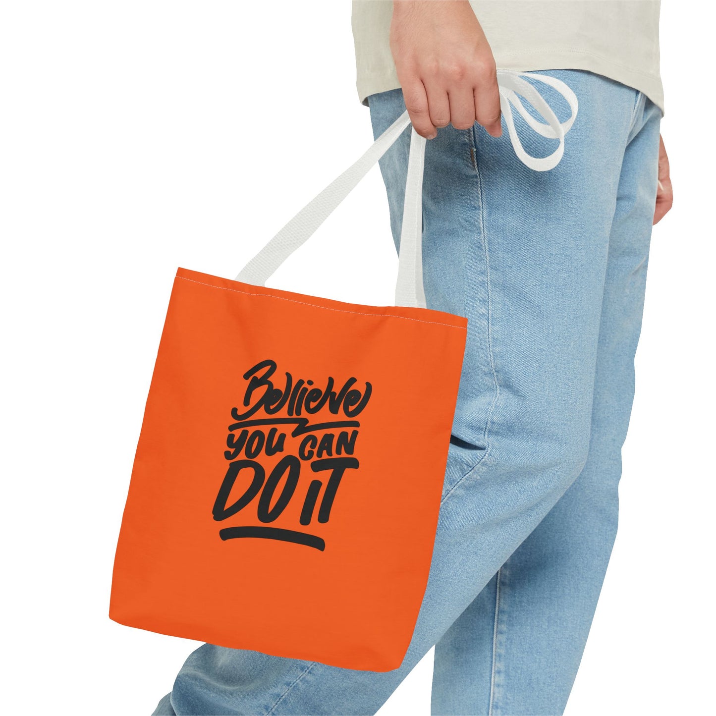 Believe You Can Do It Tote Bag (AOP)