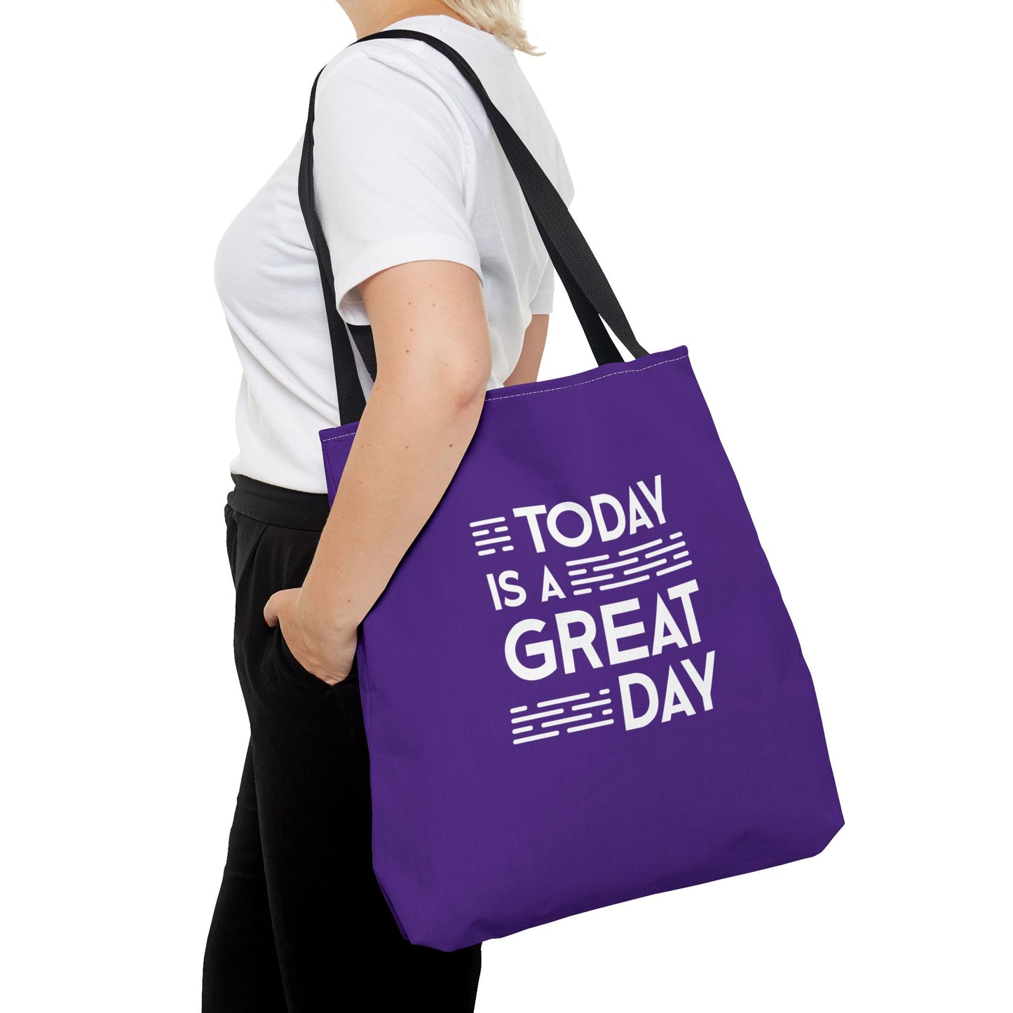 Today Is A Great Day Tote Bag (AOP)