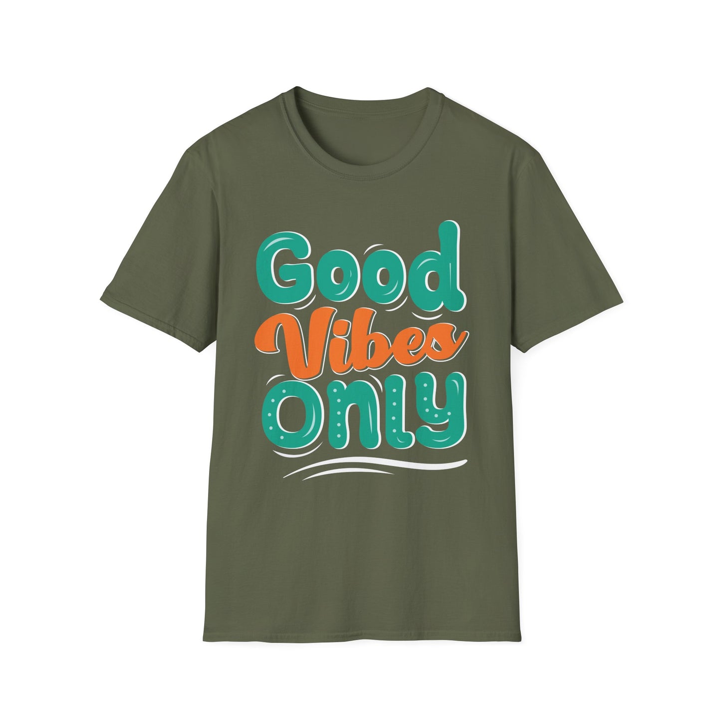 Good Vides Only  Unisex Softstyle T-Shirt