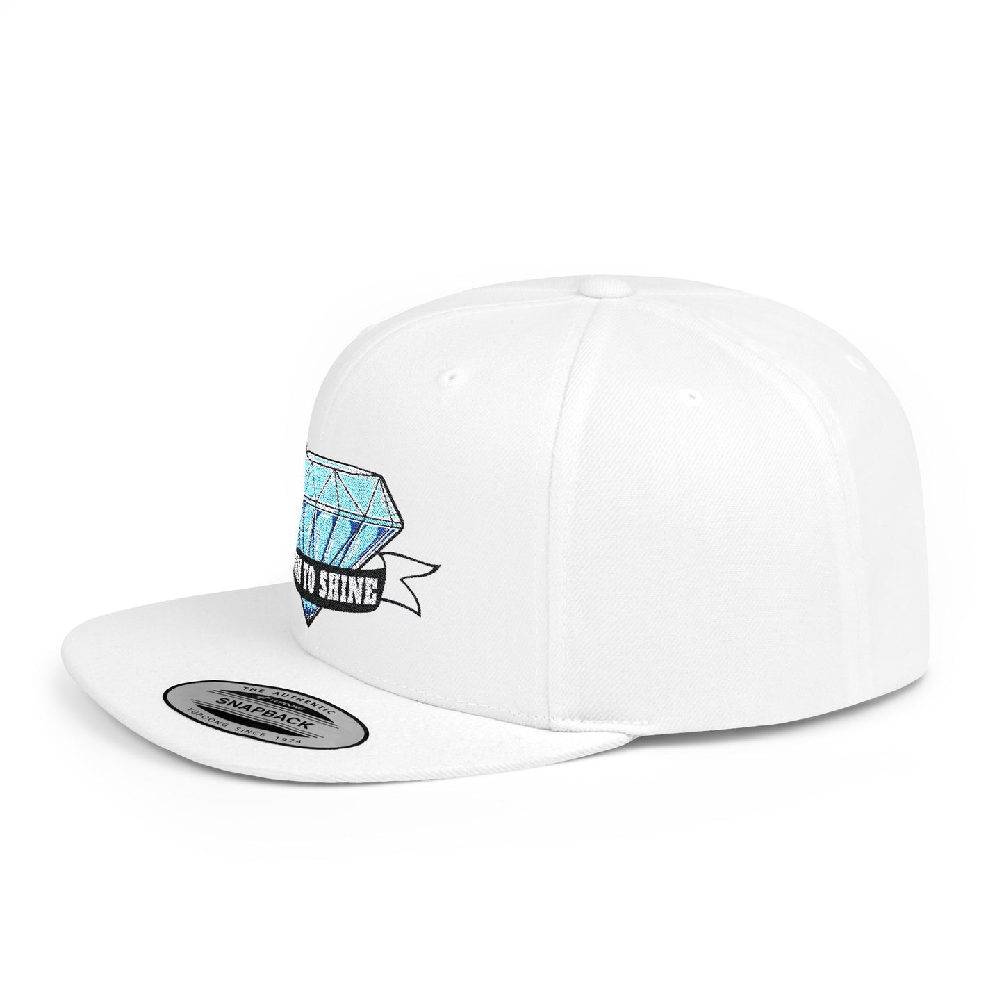 Born To Shine Flat Bill Snapback