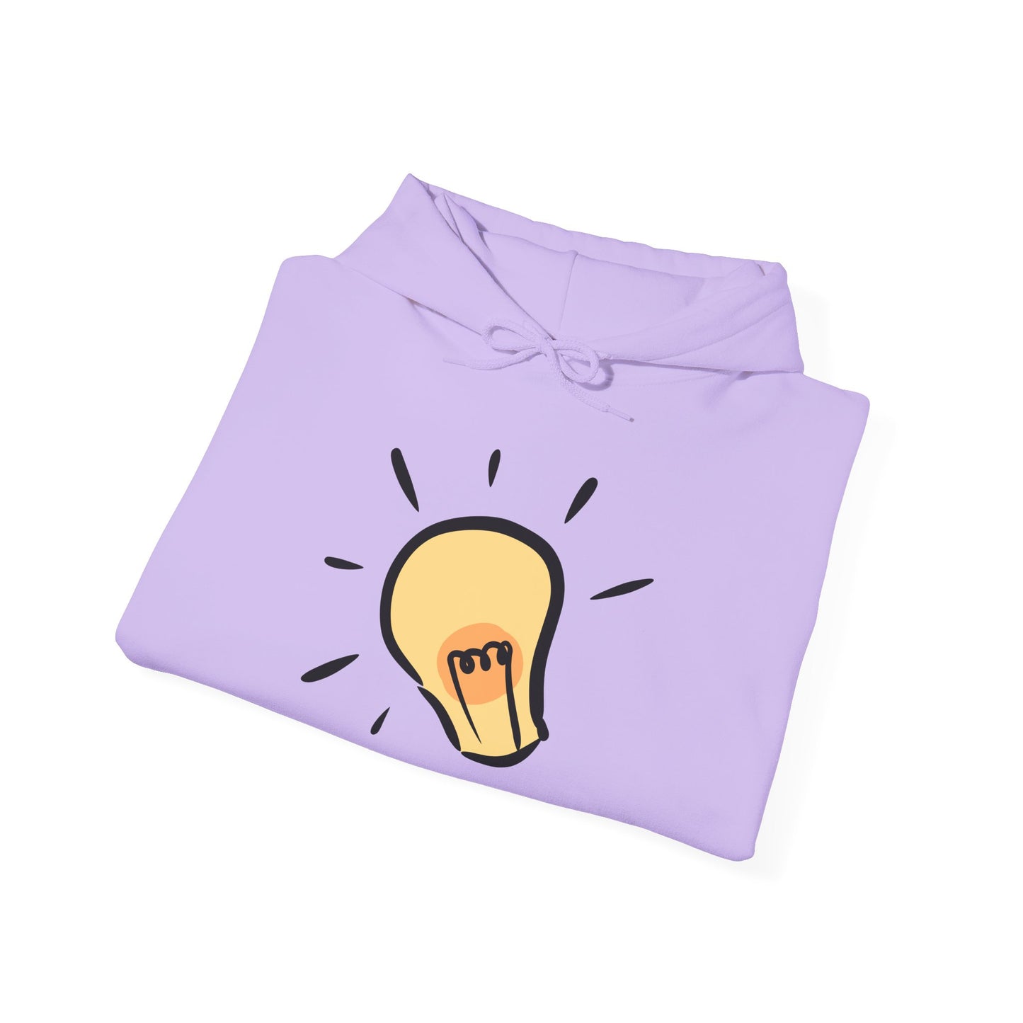 Inspire Idea Bulb Unisex Heavy Blend™ Hooded Sweatshirt