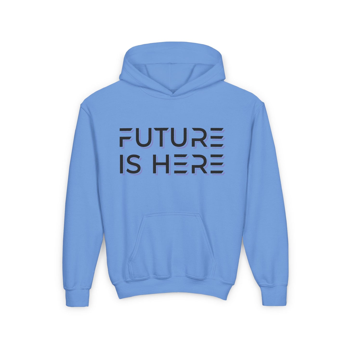 Future Is Here Youth Heavy Blend Hooded Sweatshirt