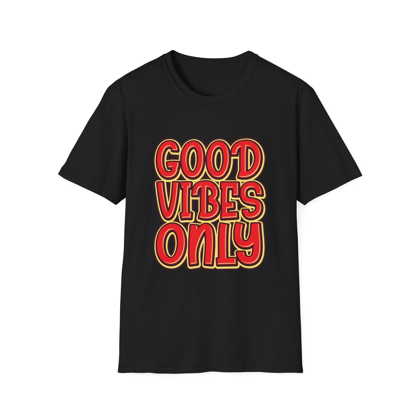 Good Vibes Only  Unisex Softstyle T-Shirt