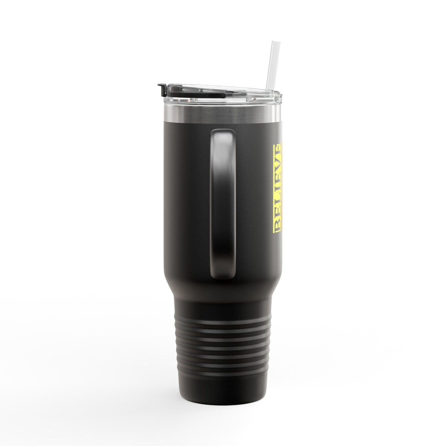 Believe Achieve Succed Insulated Travel Mug, 40oz
