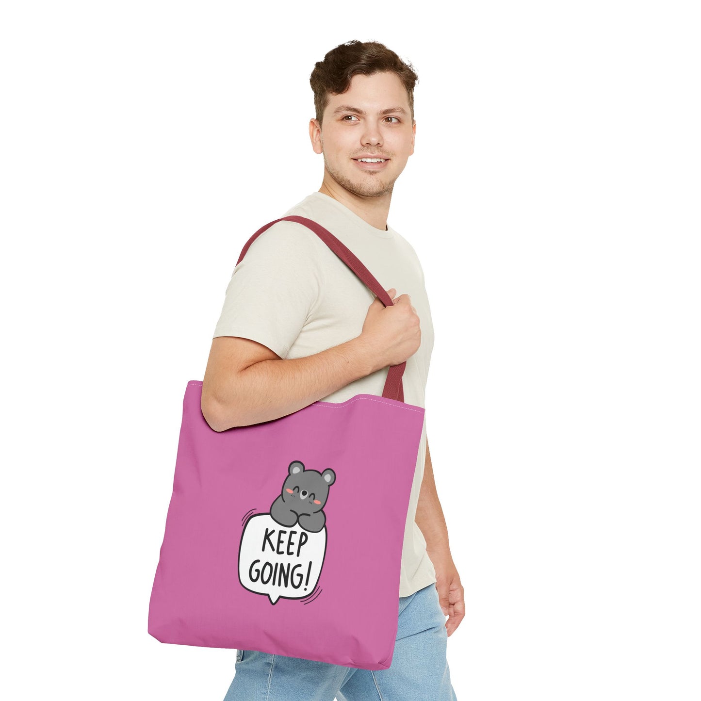 Keep Going Tote Bag (AOP)