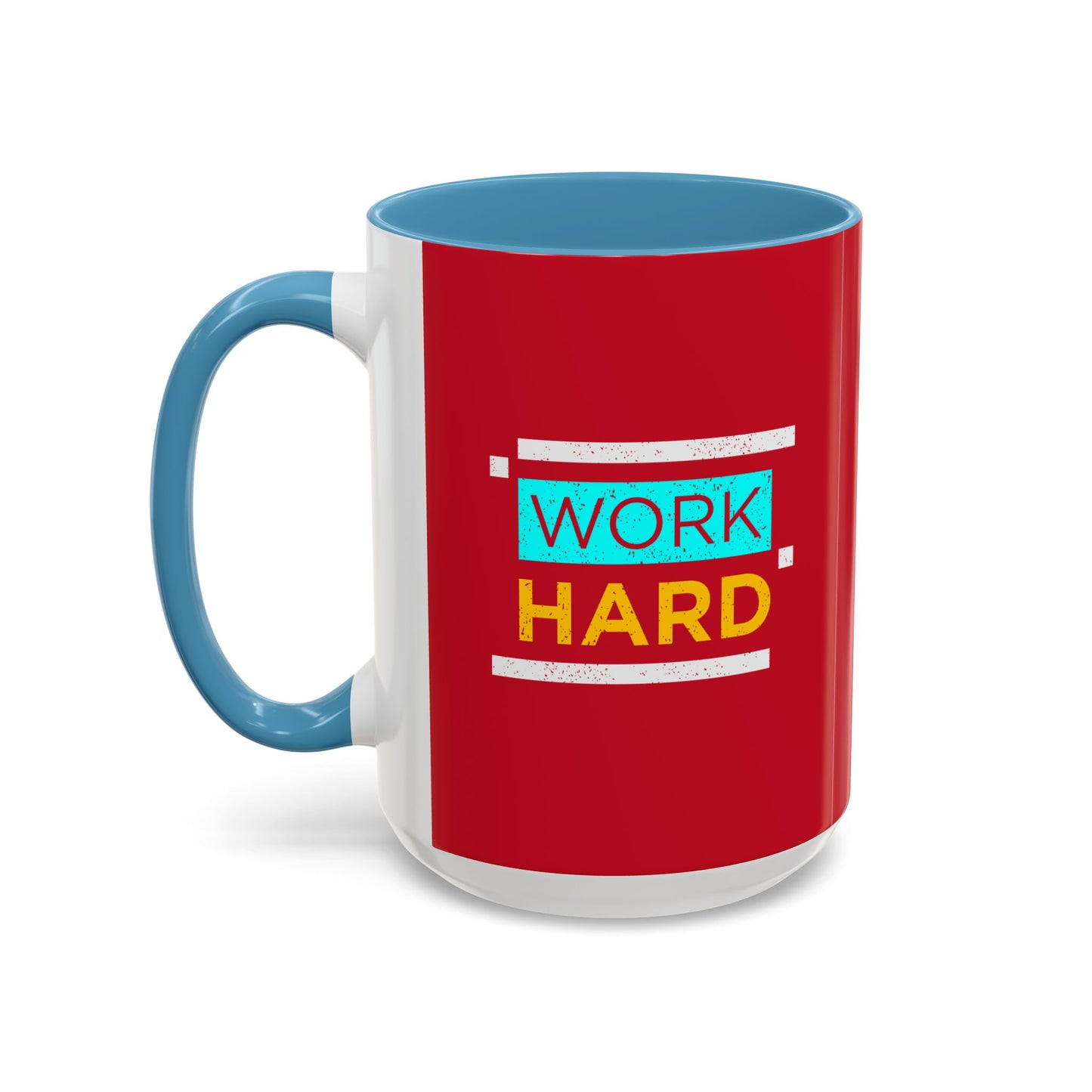 Work Hard Accent Coffee Mug (11, 15oz)