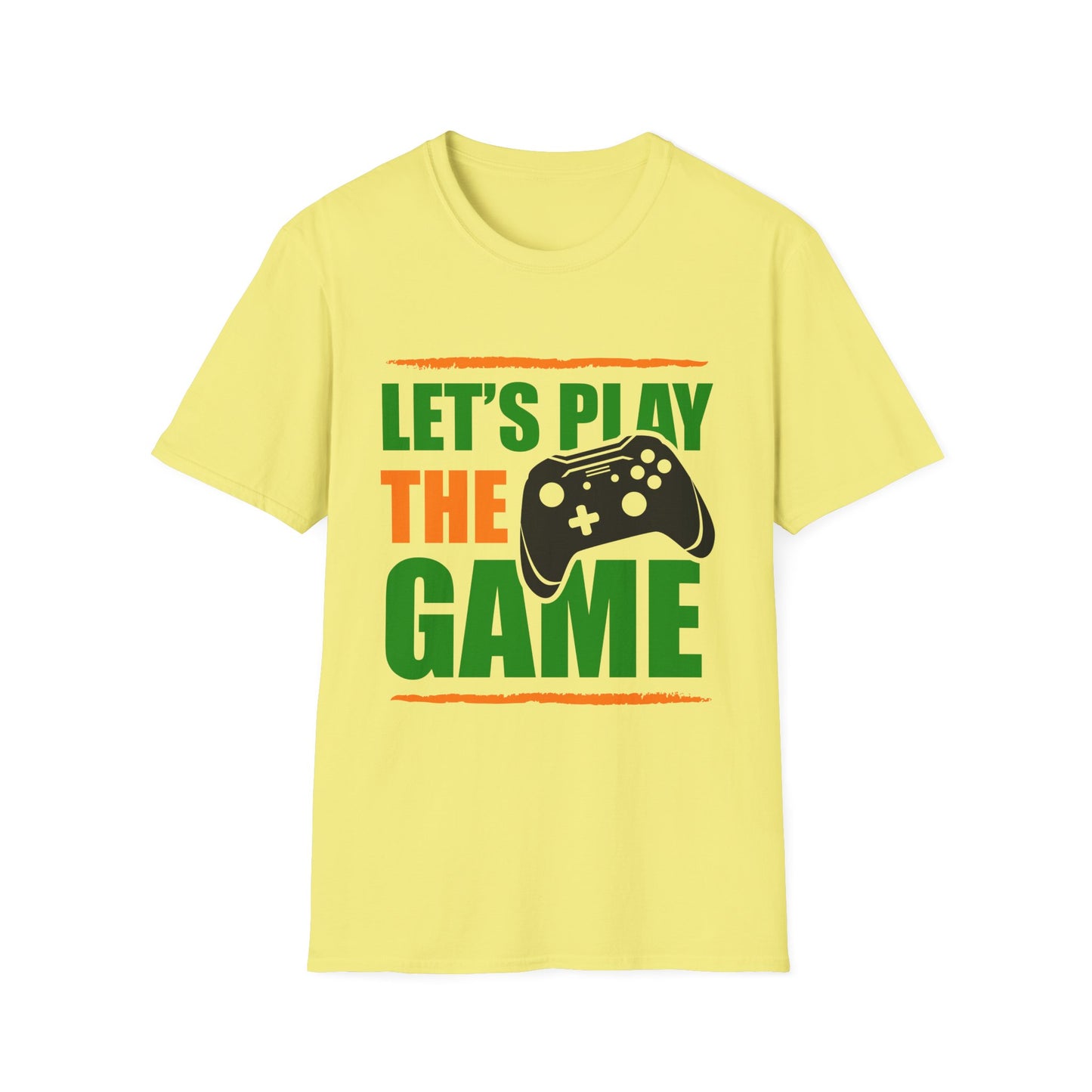 Let's Play The Game Unisex Softstyle T-Shirt