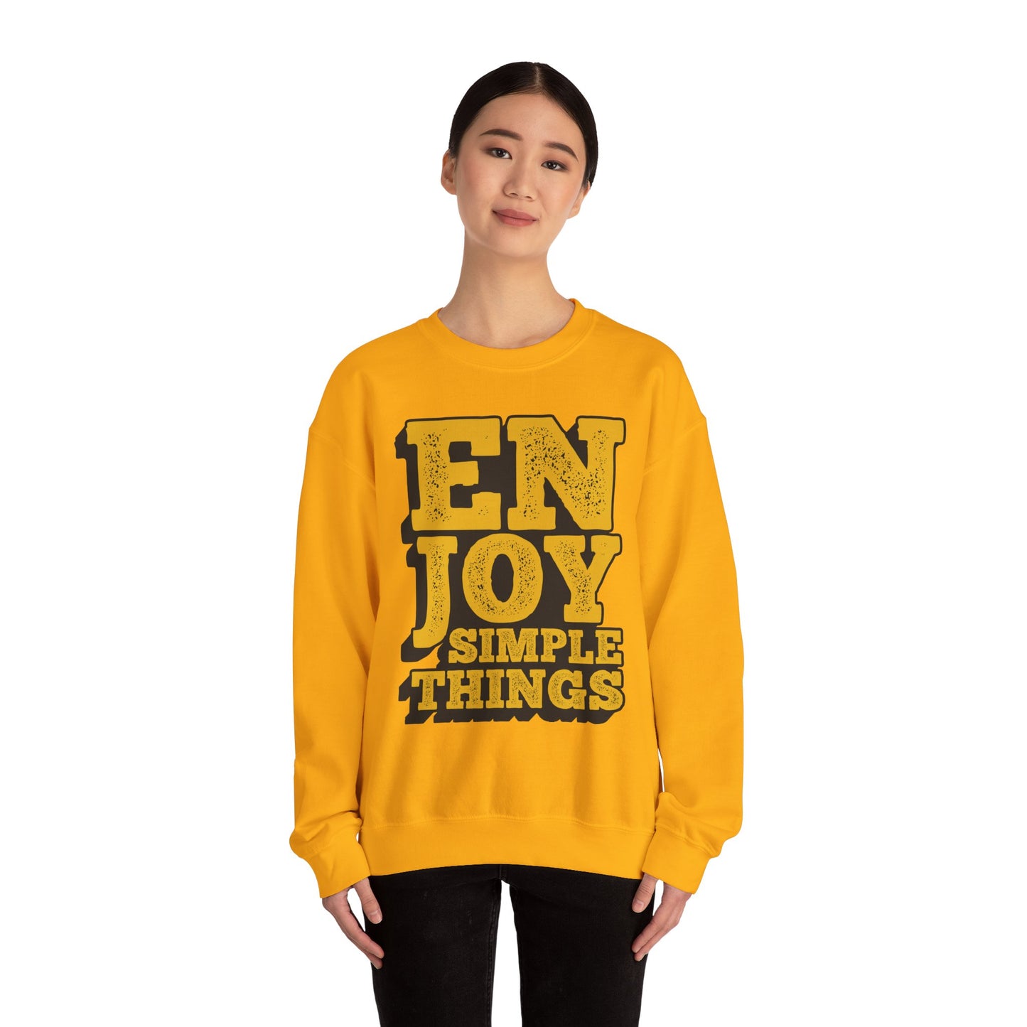 Enjoy Simple Things Unisex Heavy Blend™ Crewneck Sweatshirt