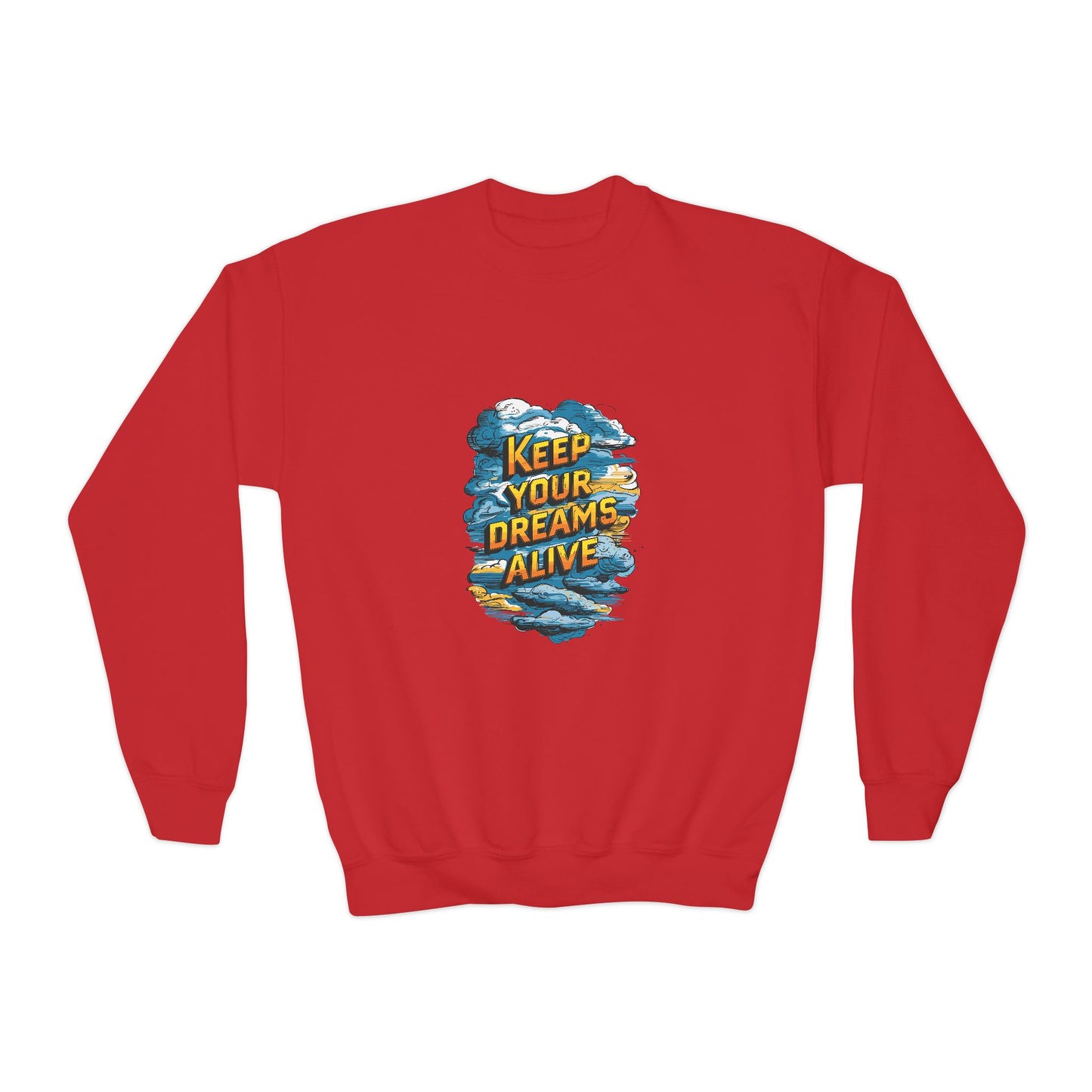 Keep Your Dreams Alive Youth Crewneck Sweatshirt