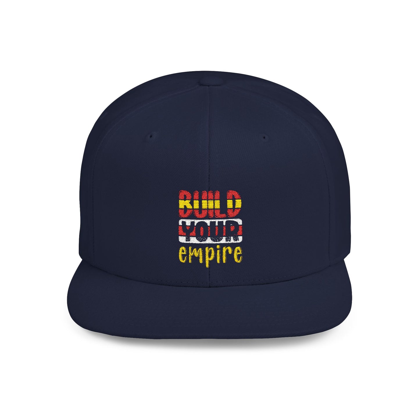 Build Your Empire Flat Bill Snapback