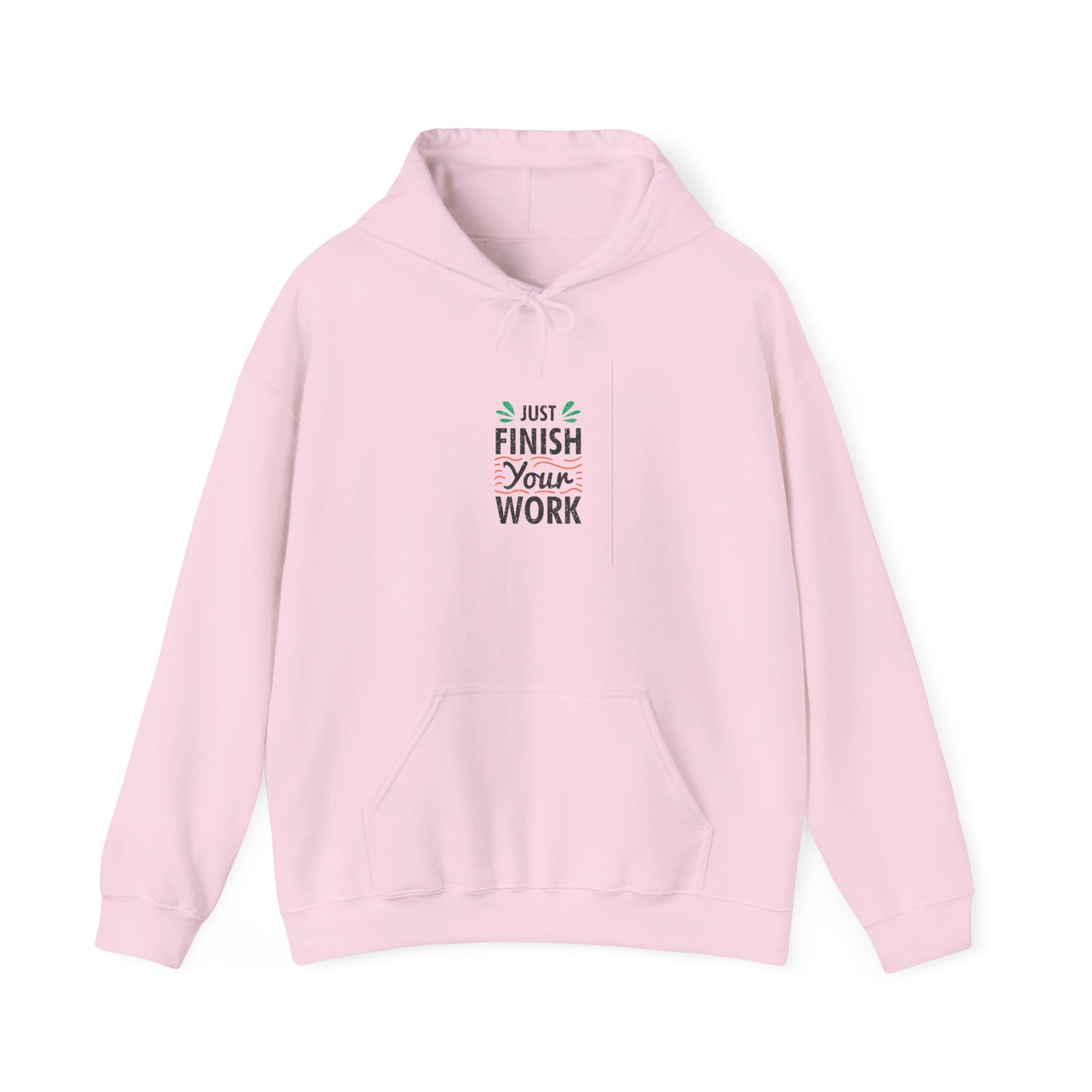 Just Finish Your Work Unisex Heavy Blend™ Hooded Sweatshirt