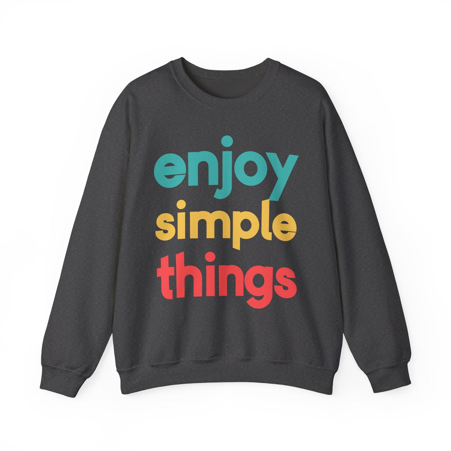 Enjoy Simple Things Unisex Heavy Blend™ Crewneck Sweatshirt