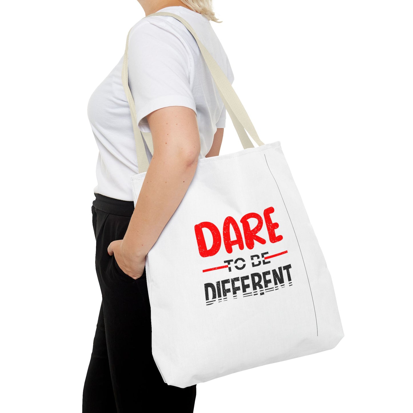 Dare To Be Different Tote Bag (AOP)
