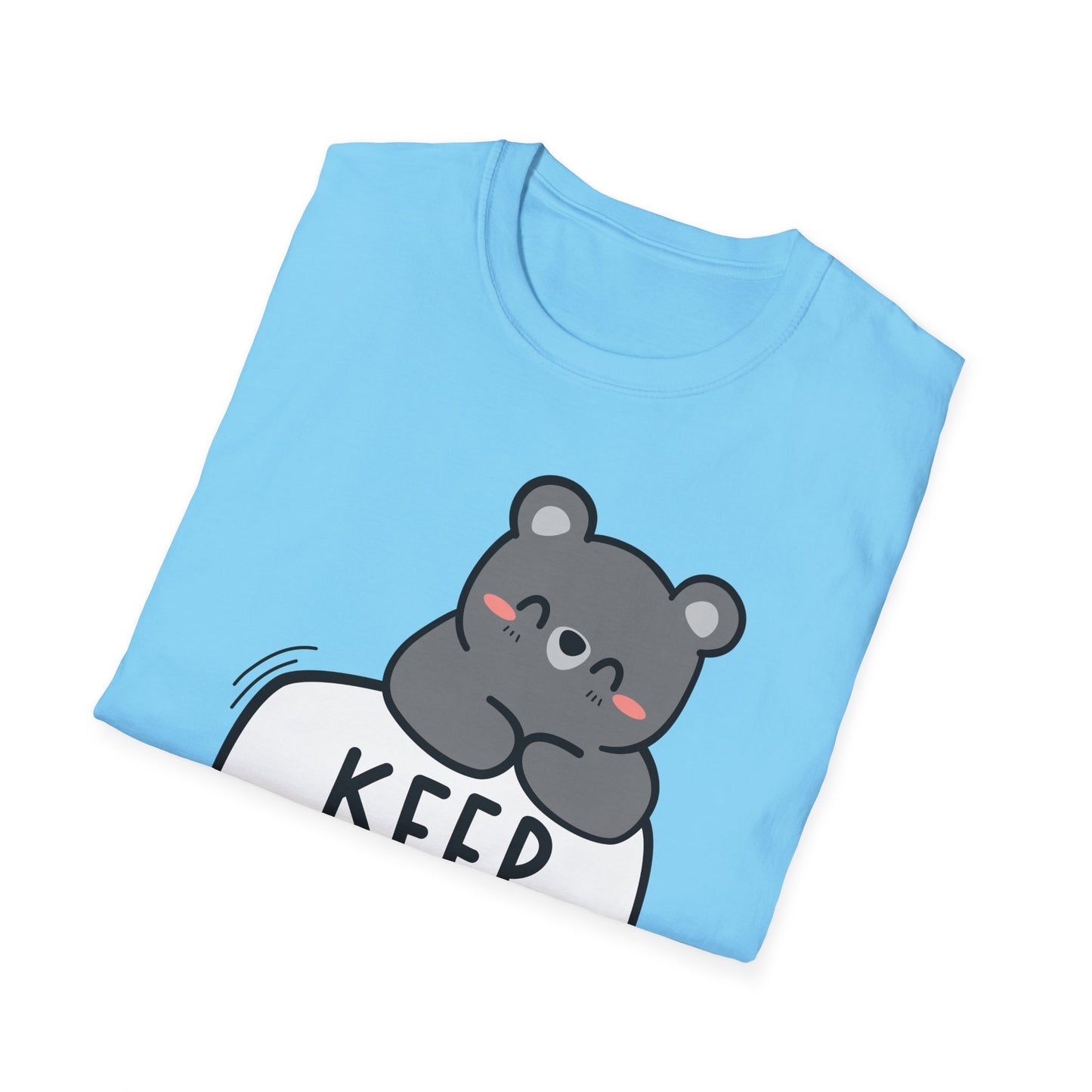 keep going Unisex Softstyle T-Shirt