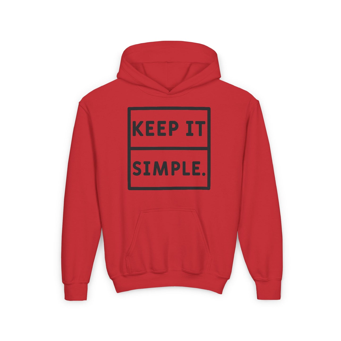 Keep It Simple Youth Heavy Blend Hooded Sweatshirt