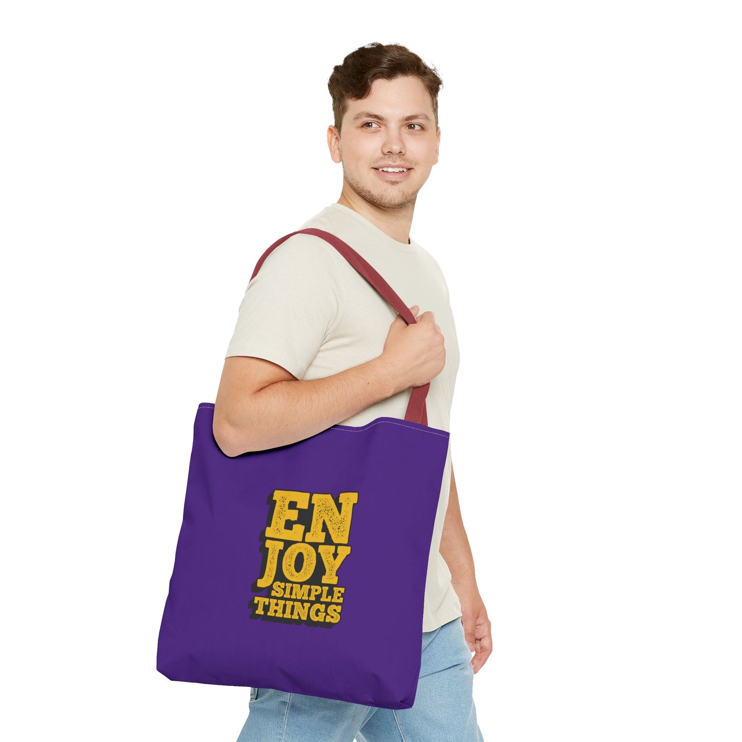 Enjoy Simple Things Tote Bag (AOP)