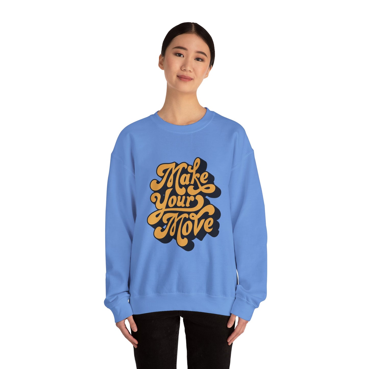 Make Your Move Unisex Heavy Blend™ Crewneck Sweatshirt