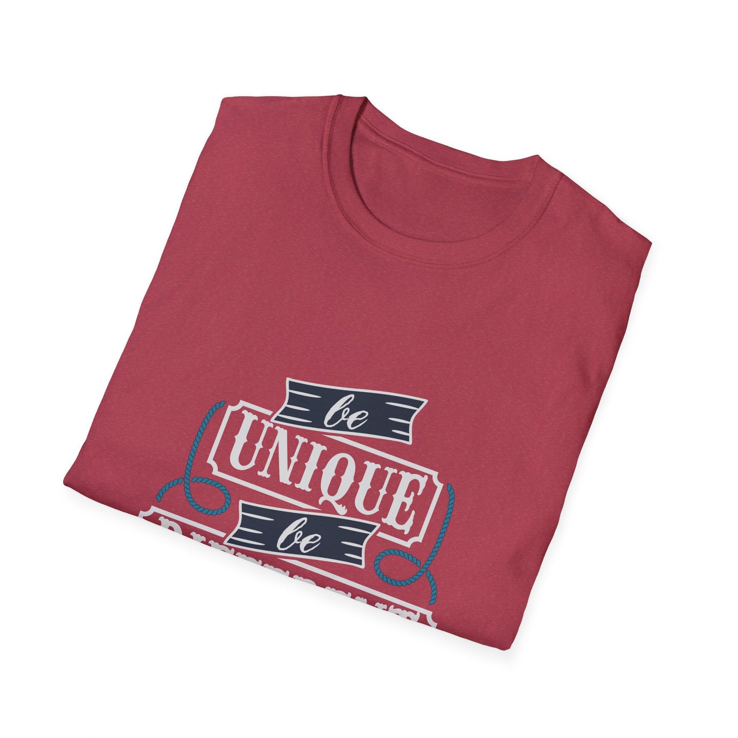 Be Unique Be Different Unisex Softstyle T-Shirt
