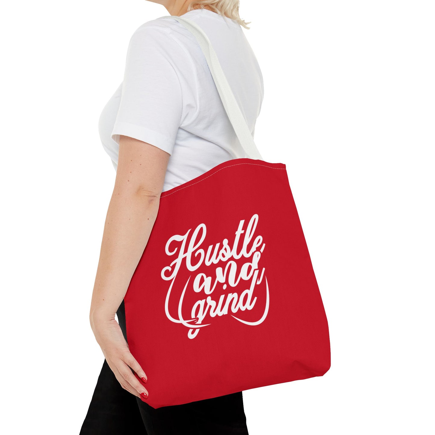 Hustle And Grind Tote Bag (AOP)