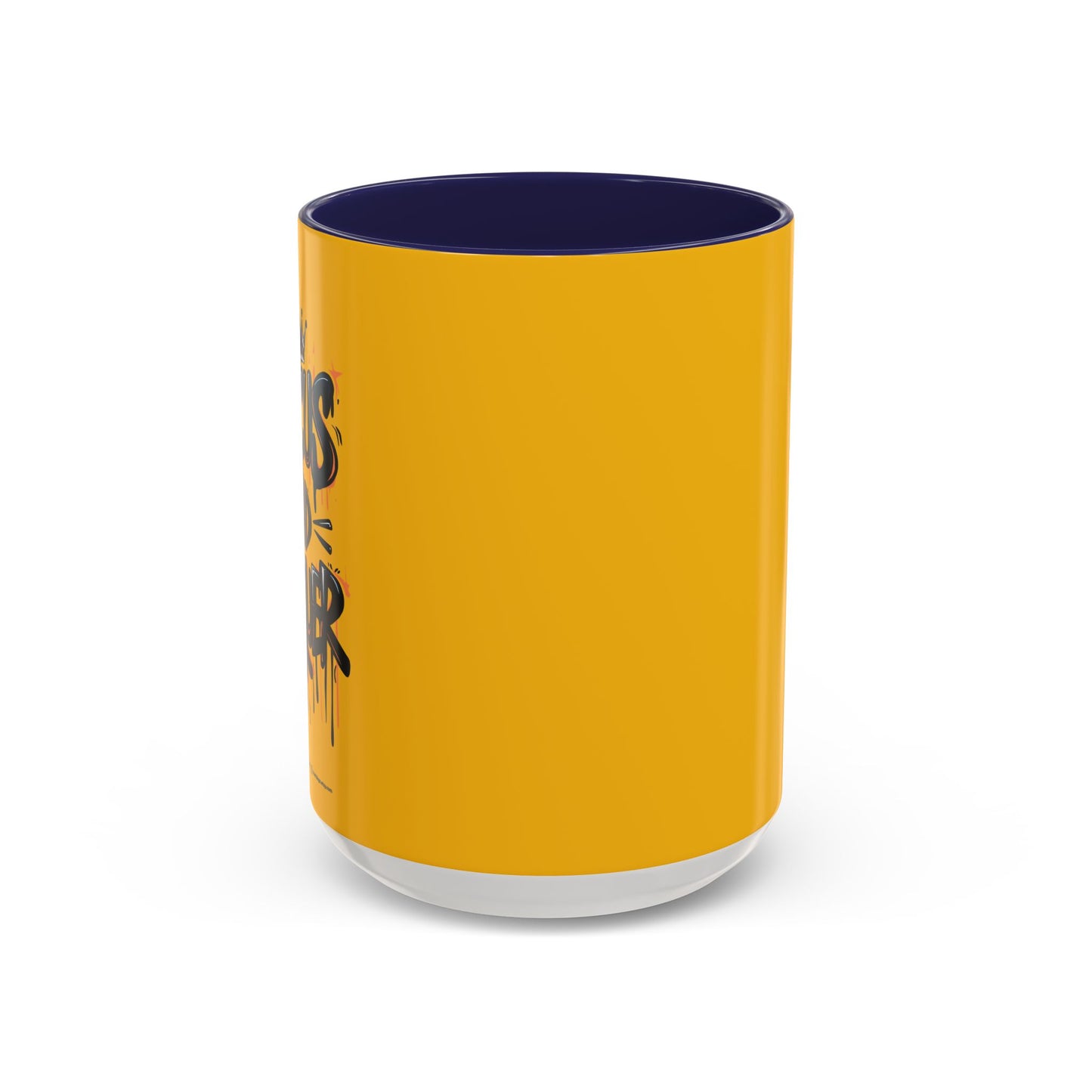 Focus And Conquer Accent Coffee Mug (11, 15oz)