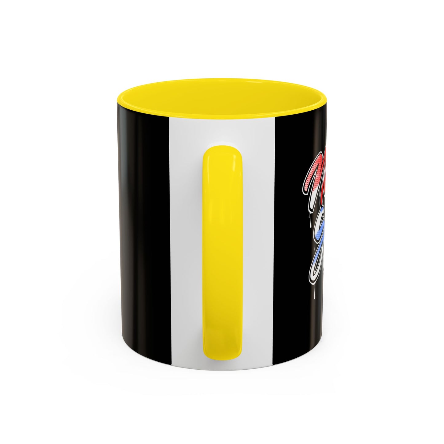 Never Give Up Accent Coffee Mug (11, 15oz)