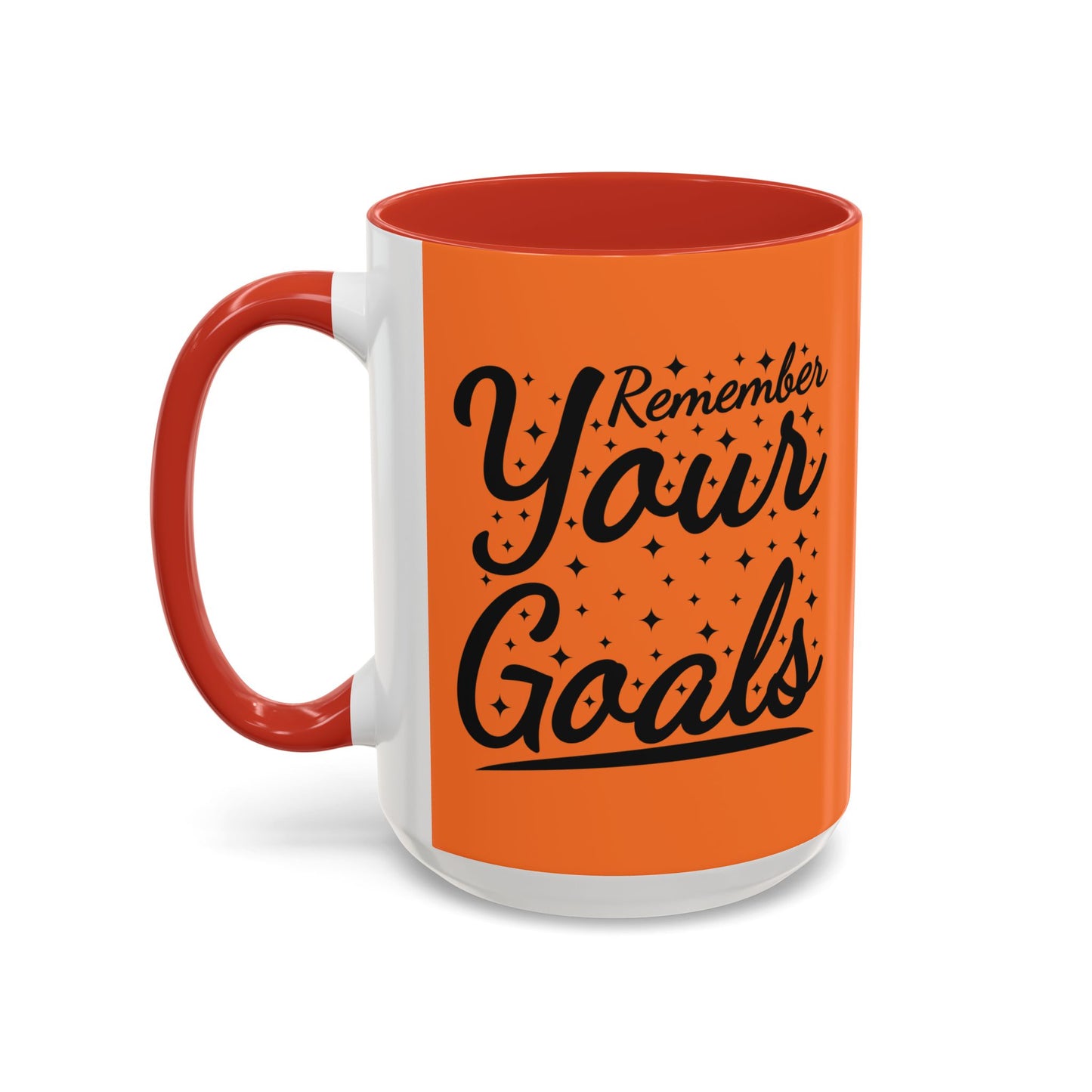 Remember Your Goals Accent Coffee Mug (11, 15oz)