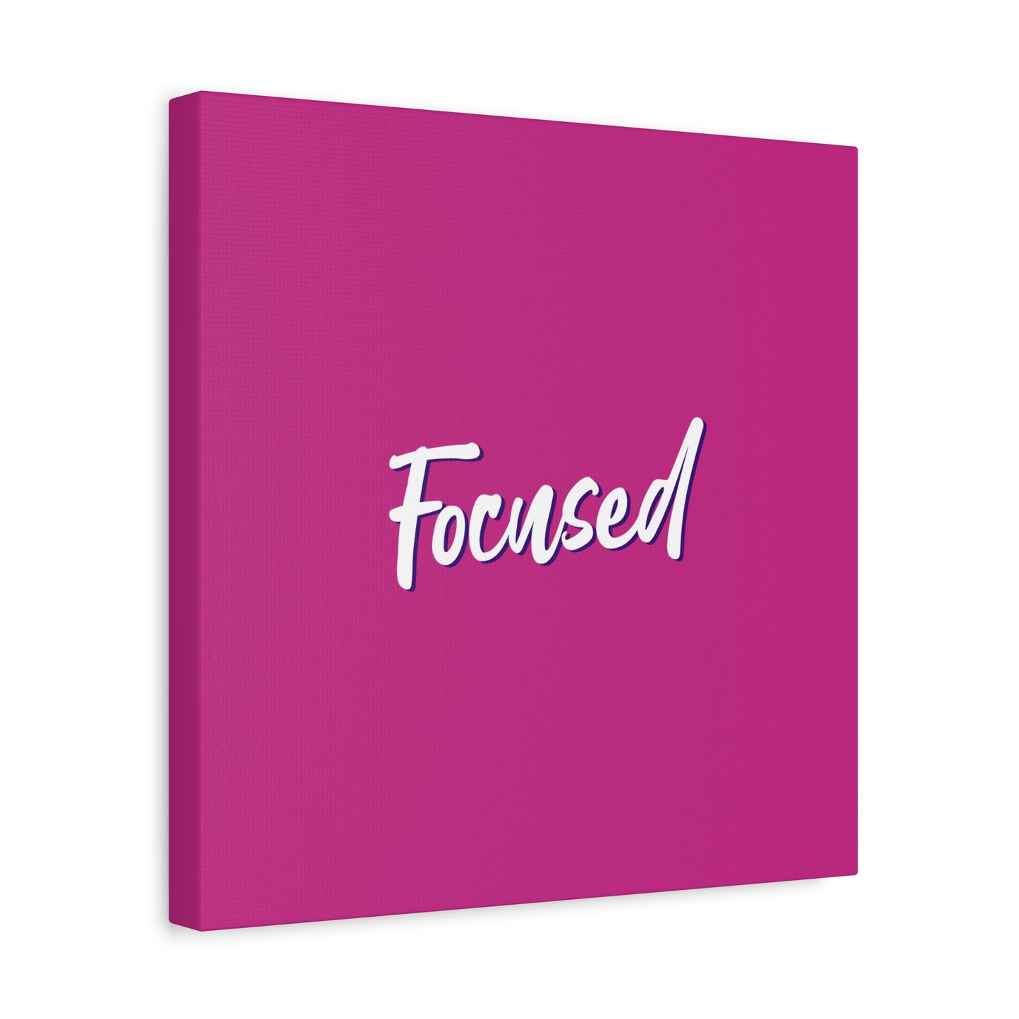 Focused Matte Canvas, Stretched, 1.25"