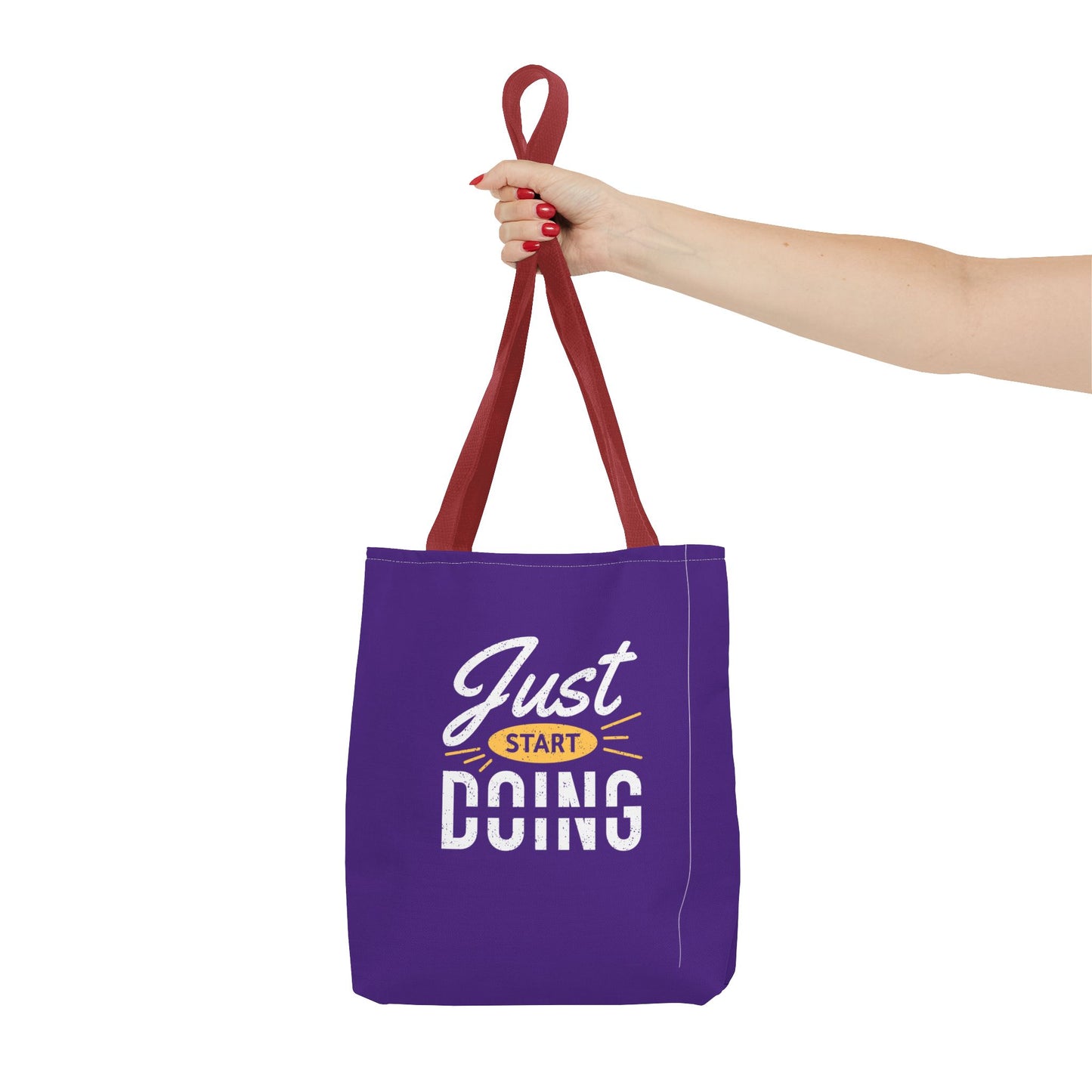 Just Start Doing Tote Bag (AOP)