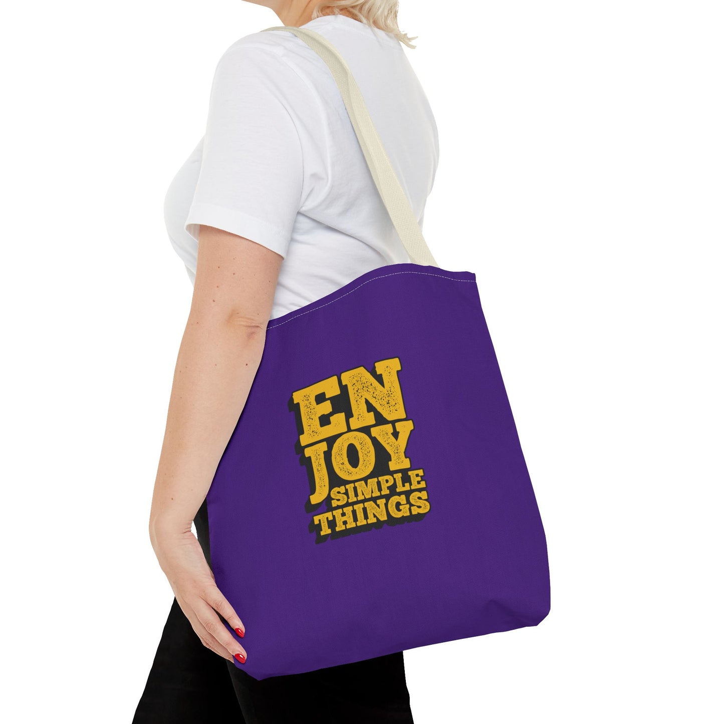 Enjoy Simple Things Tote Bag (AOP)