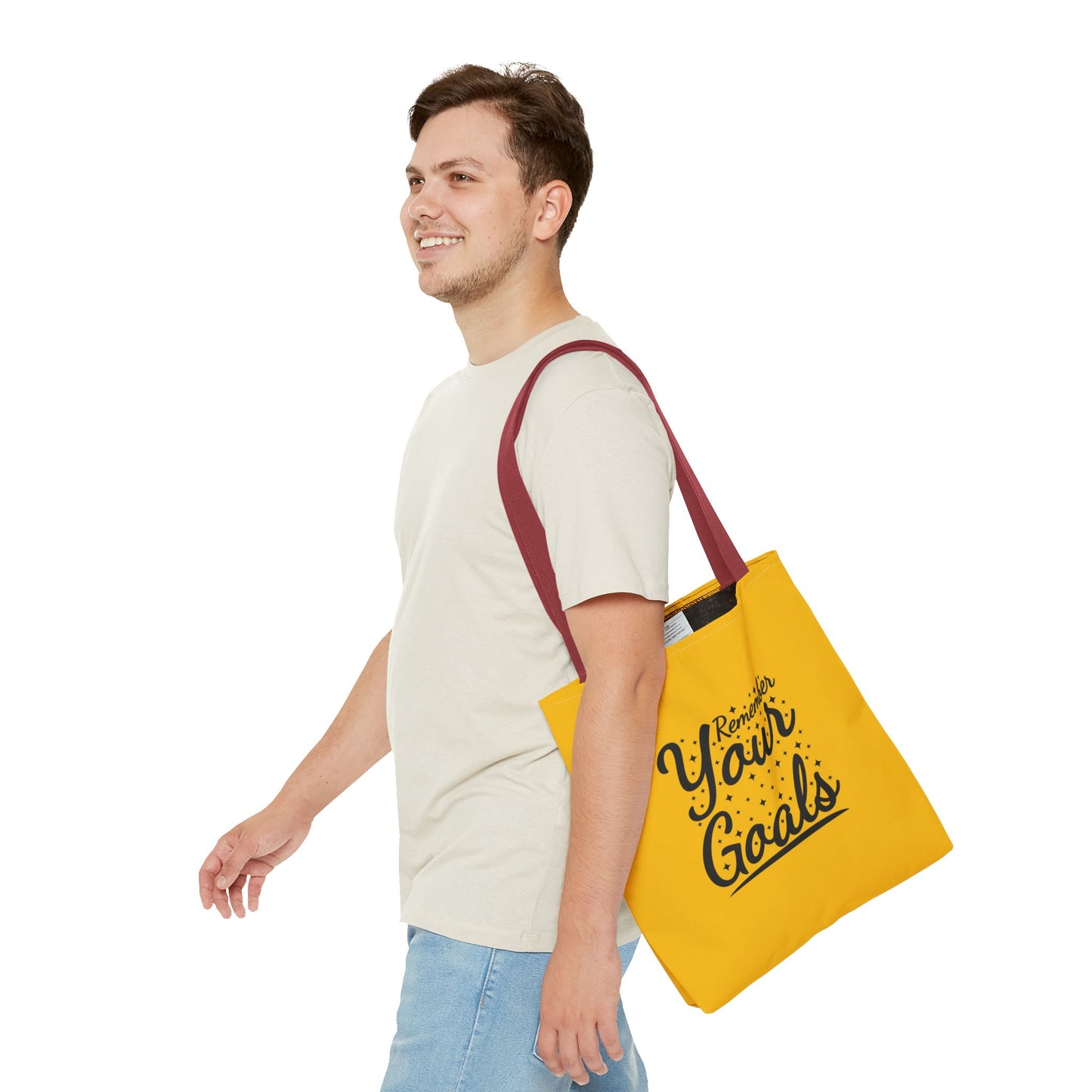 Remember Your Goals Tote Bag (AOP)
