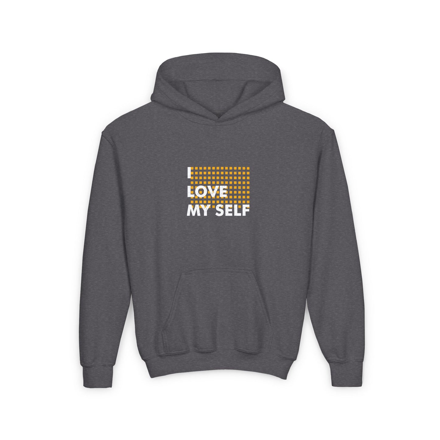 I Love Myself Youth Heavy Blend Hooded Sweatshirt