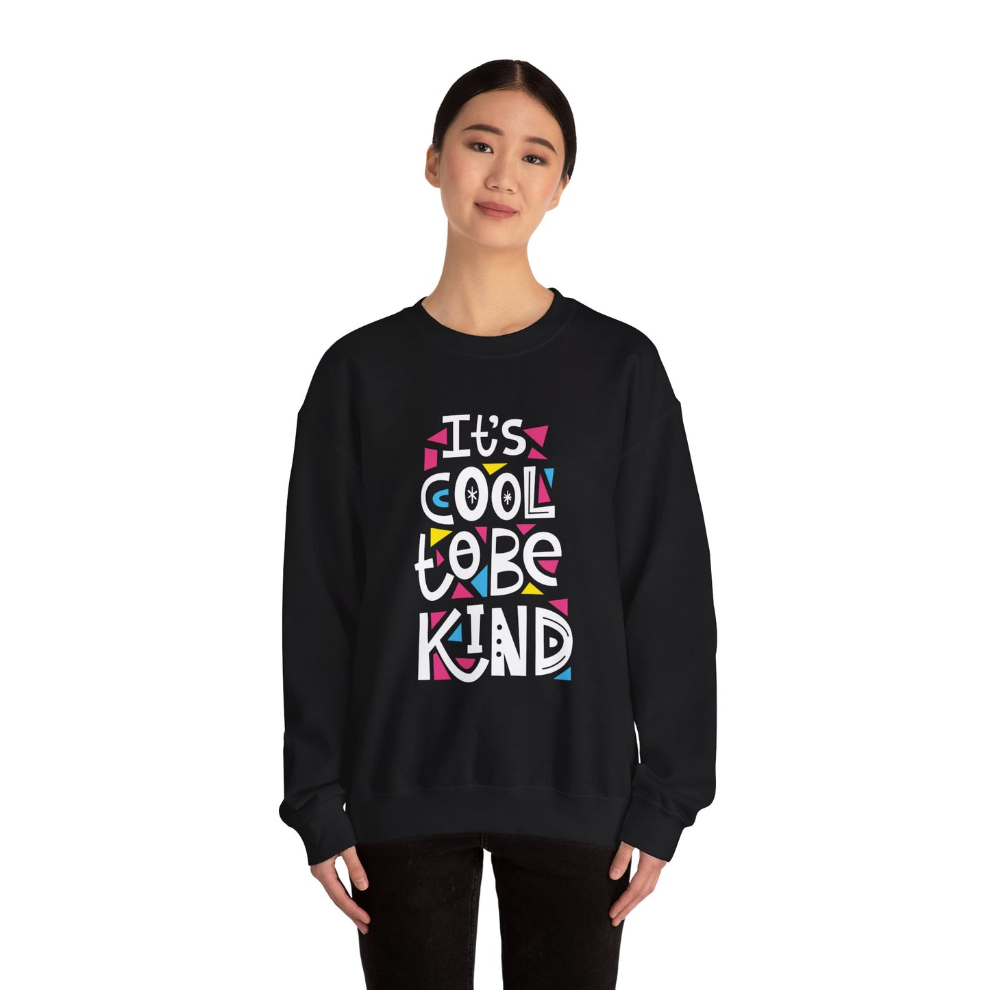 It's Cool To Be Kind Unisex Heavy Blend™ Crewneck Sweatshirt